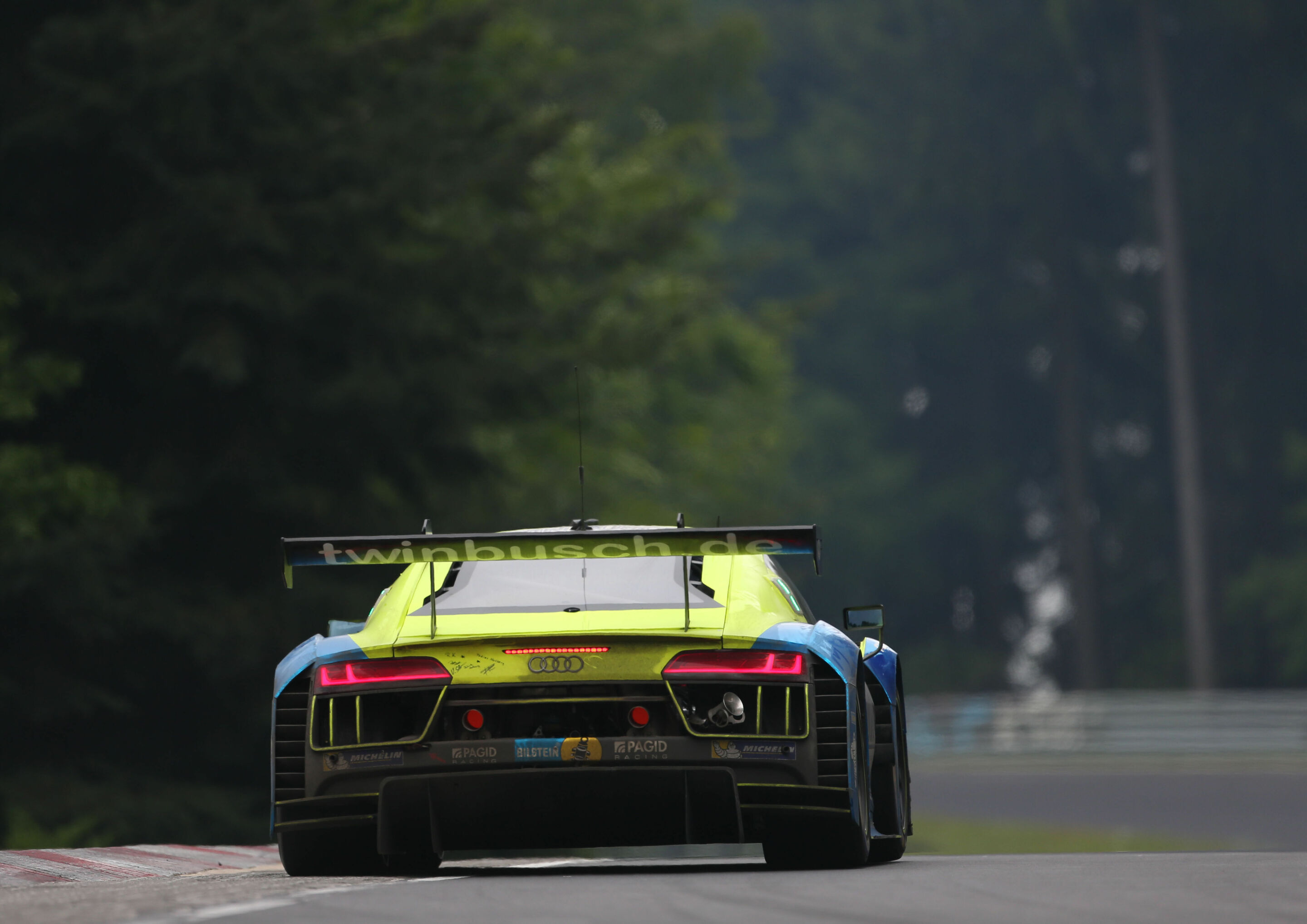 24h Nürburgring 2016 - Audi R8 LMS #16 (Twin Busch Motorsport), Dennis Busch/Marc Busch/Christian Mamerow/René Rast