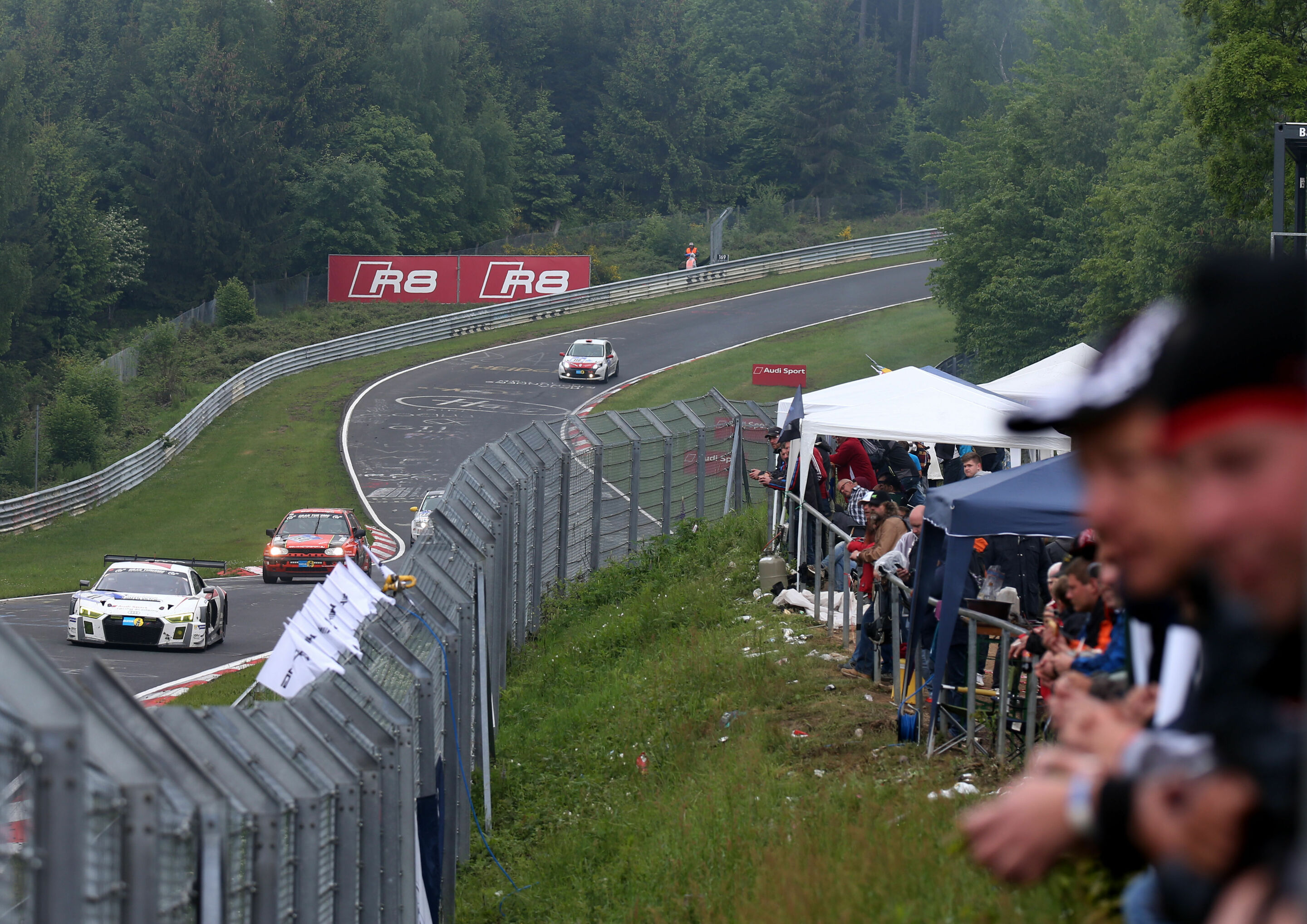 24h Nürburgring 2016 - Audi R8 LMS #11 (Audi race experience), Christian Bollrath/Maximilian Hackländer/Ralf Oeverhaus/Micke Ohlsson