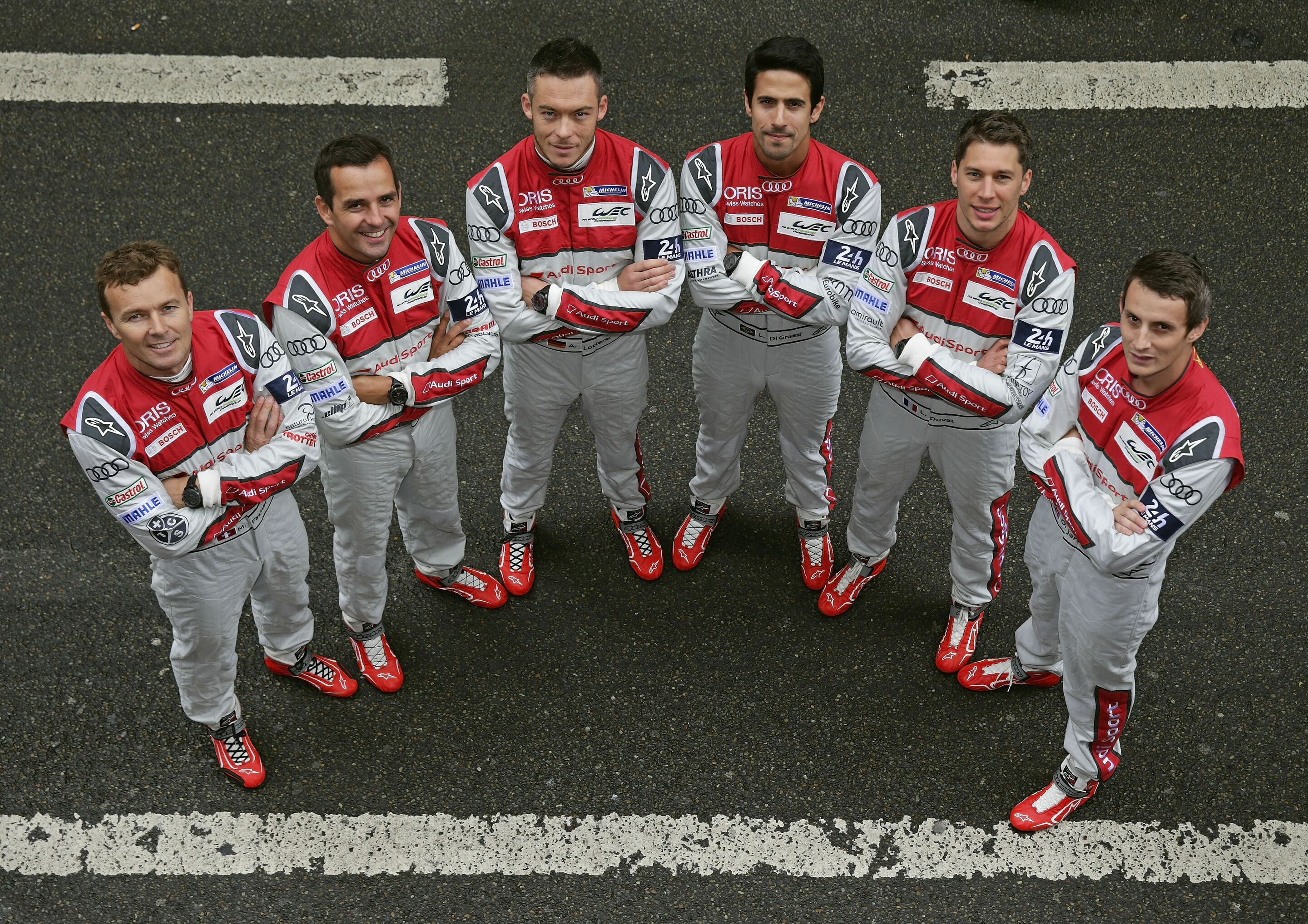 24h Le Mans 2016 - Marcel Fässler, Benoît Tréluyer, André Lotterer, Lucas di Grassi, Loïc Duval, Oliver Jarvis
