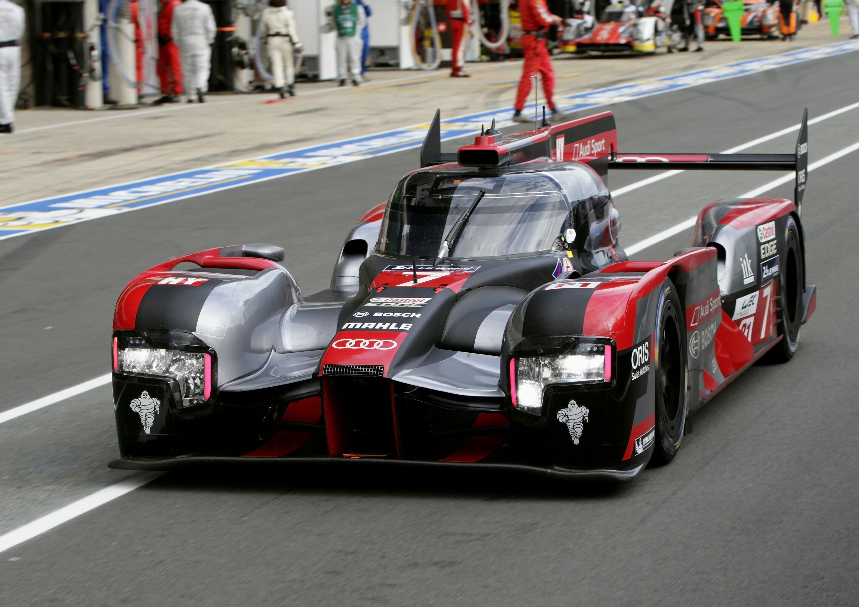 24h Le Mans 2016 - Audi R18 (2016) #7 (Audi Sport Team Joest), Marcel Fässler, André Lotterer, Benoît Tréluyer