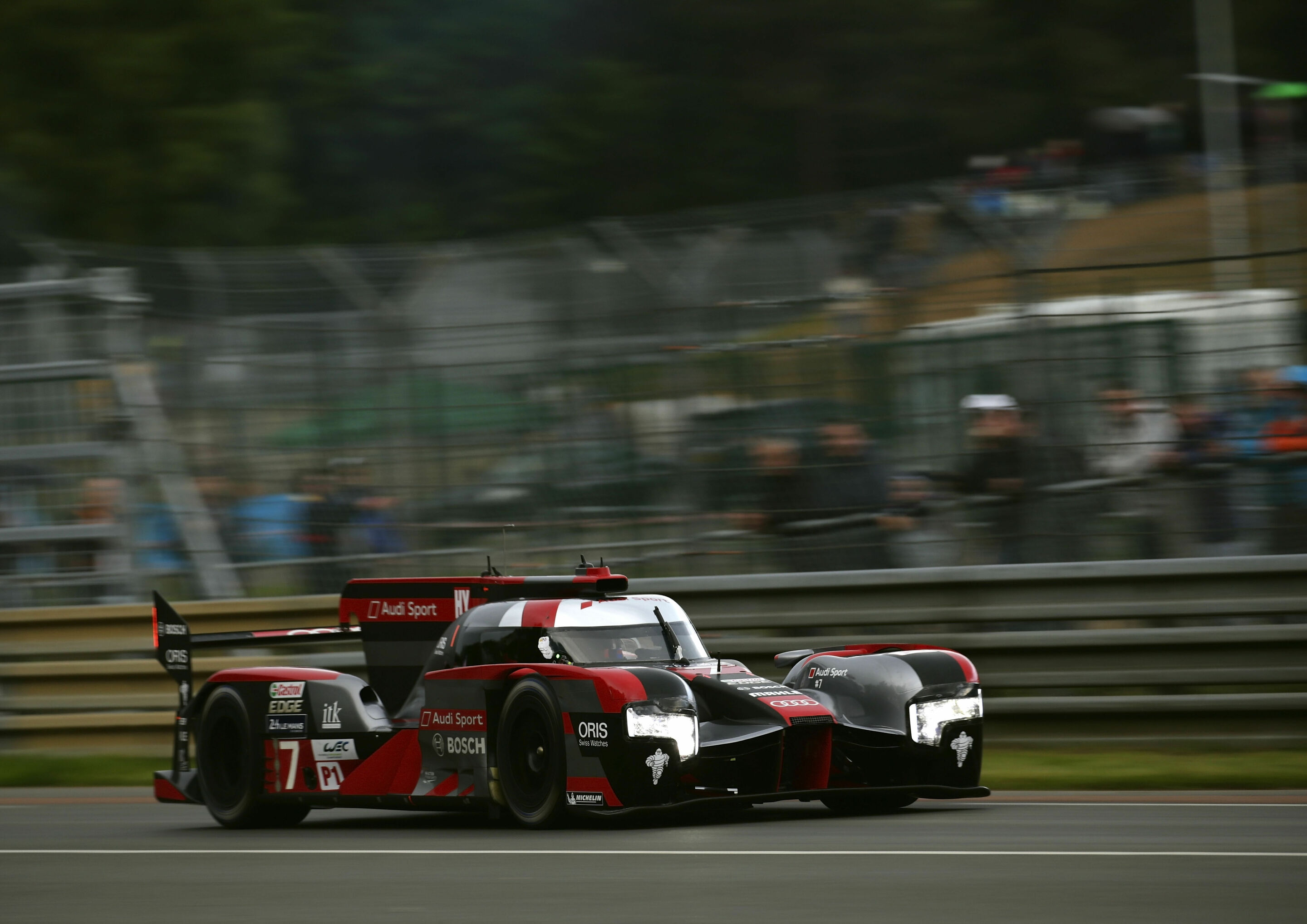 24h Le Mans 2016 - Audi R18 (2016) #7 (Audi Sport Team Joest), Marcel Fässler, André Lotterer, Benoît Tréluyer