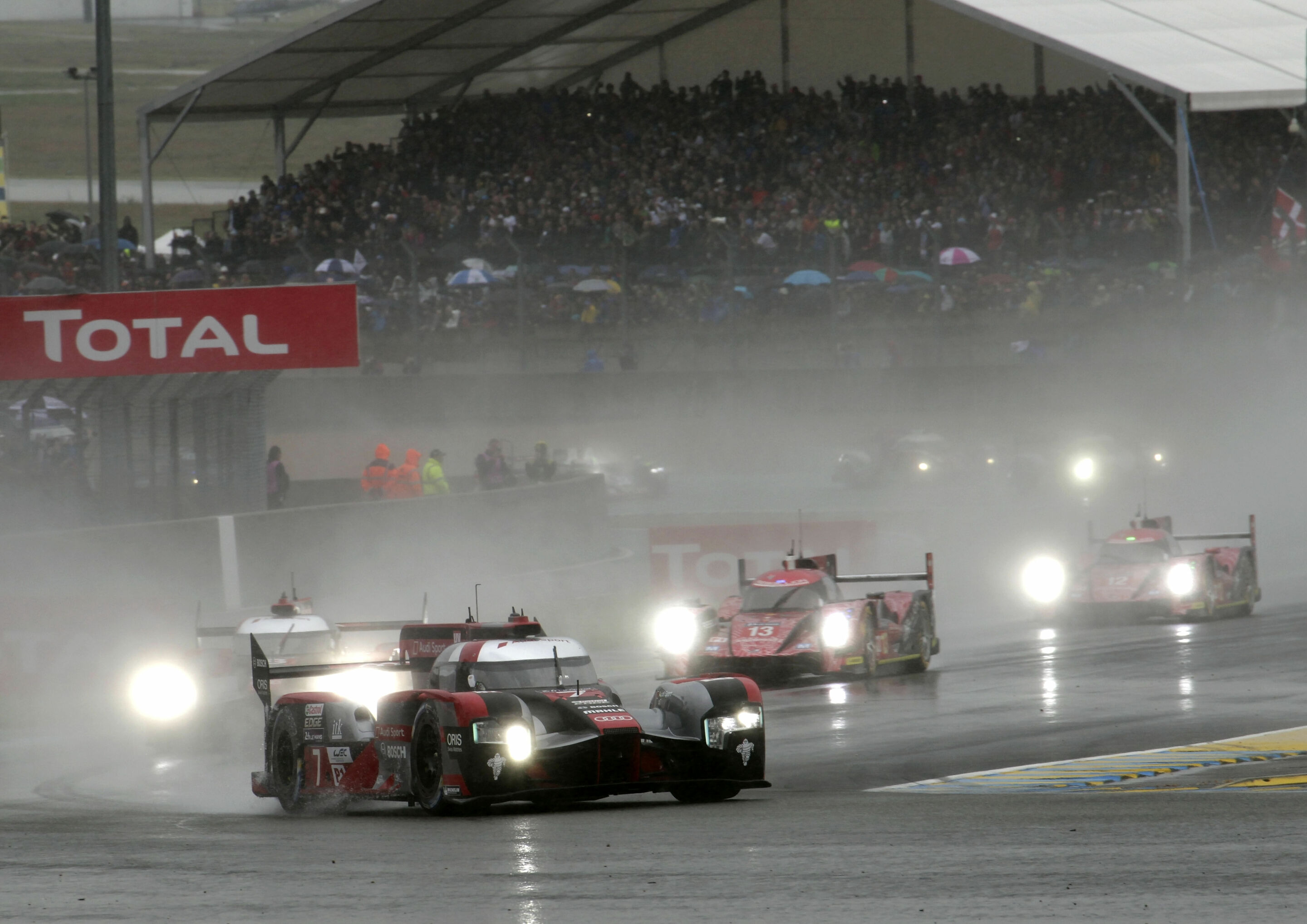 24h Le Mans 2016 - Audi R18 (2016) #7 (Audi Sport Team Joest), Marcel Fässler, André Lotterer, Benoît Tréluyer