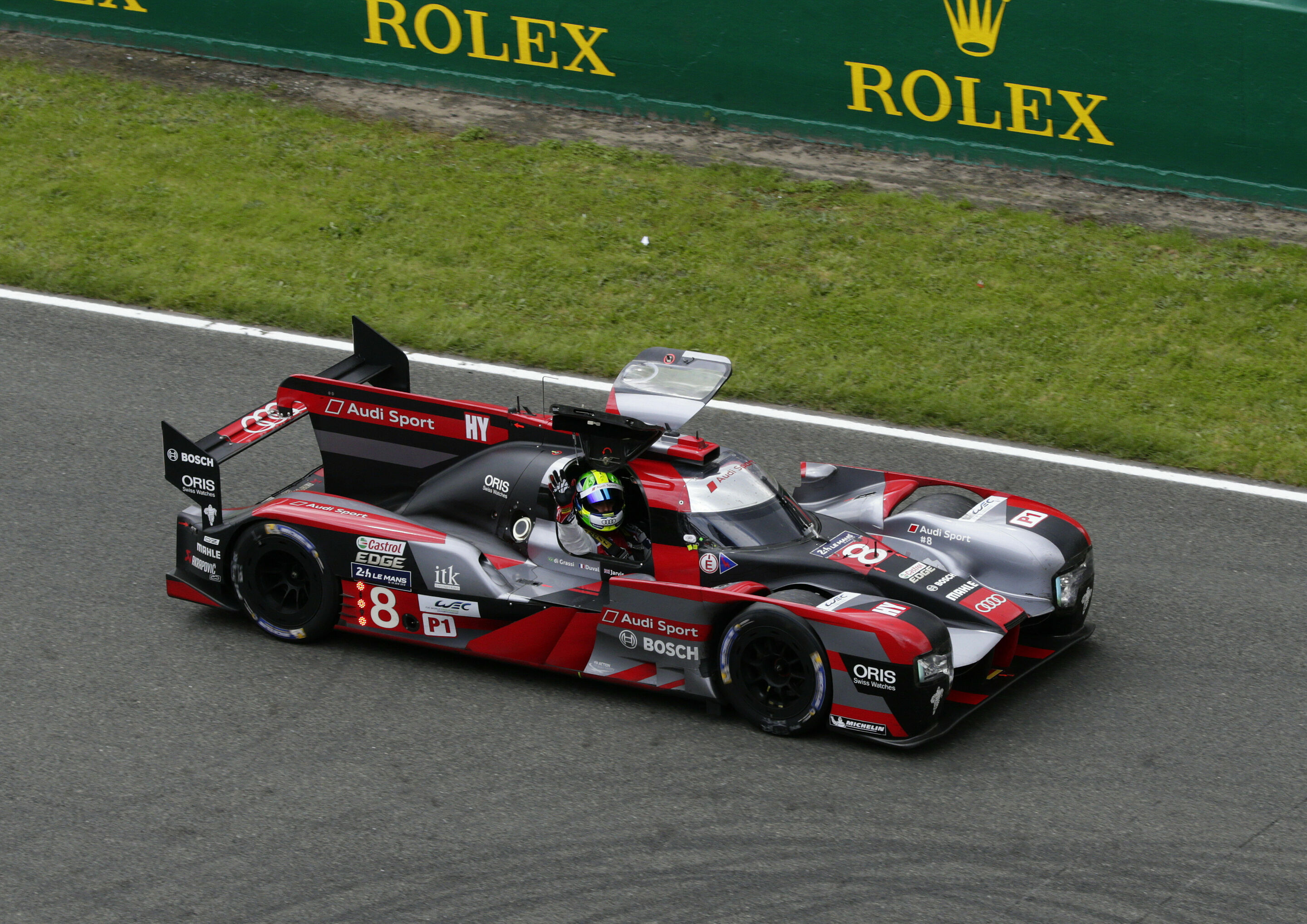 24h Le Mans 2016 - Audi R18 (2016) #8 (Audi Sport Team Joest), Lucas di Grassi, Loïc Duval, Oliver Jarvis