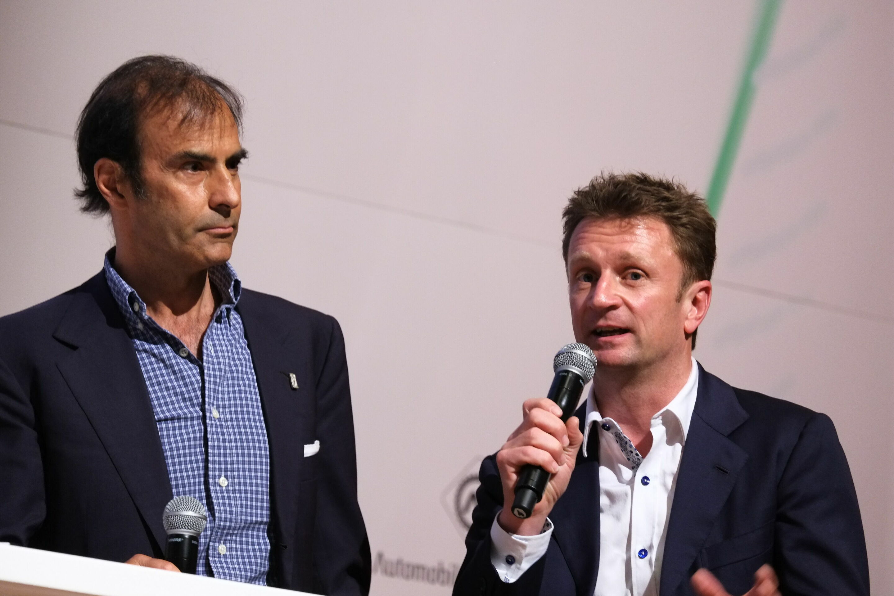 FIA Sport Conference - Emanuele Pirro, Allan McNish