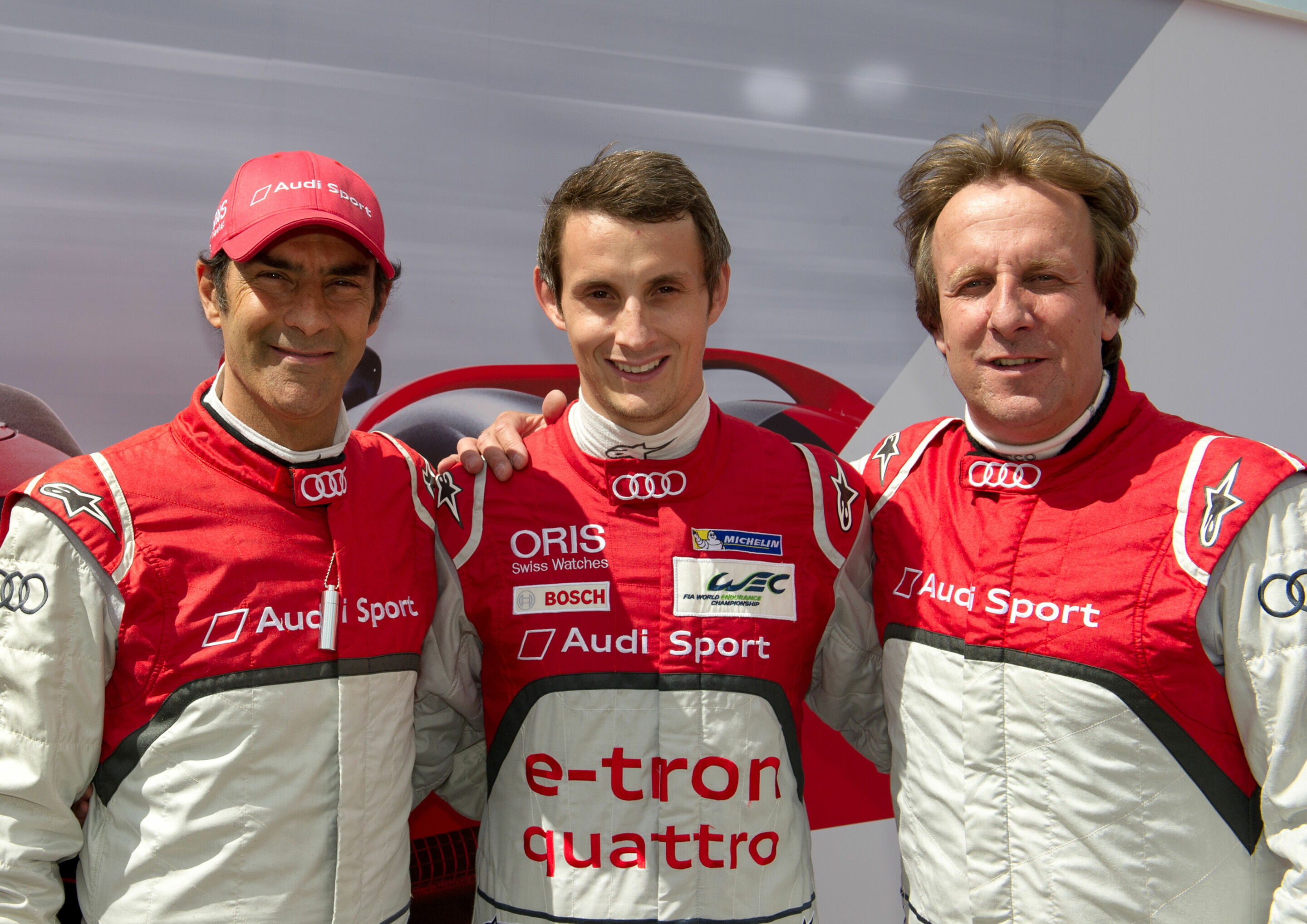 Goodwood Festival of Speed 2016 - Emanuele Pirro, Oliver Jarvis, Frank Biela
