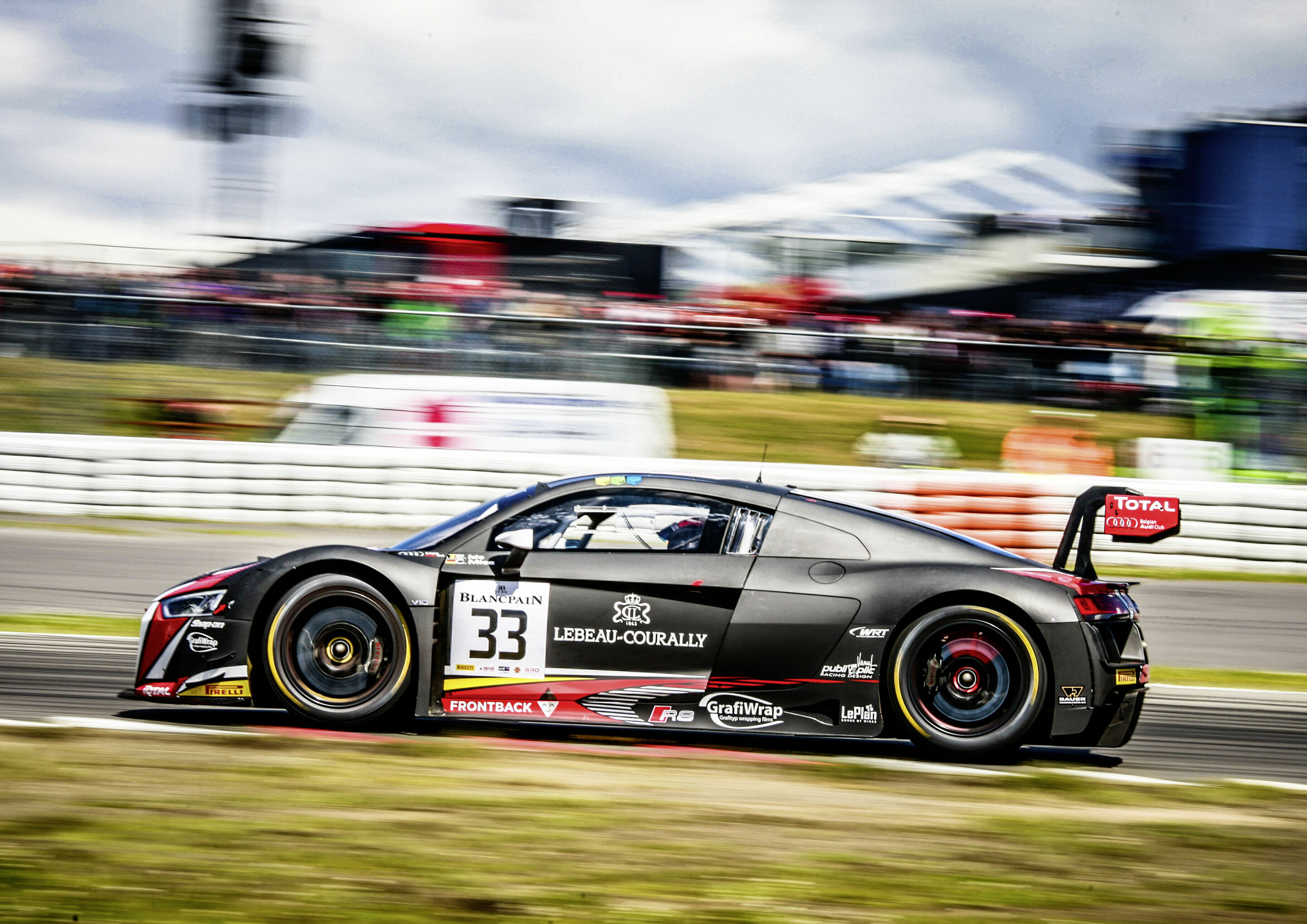 Blancpain GT Series Sprint Cup 2016 - Audi R8 LMS #33 (Belgian Audi Club Team WRT), Enzo Ide/Christopher Mies