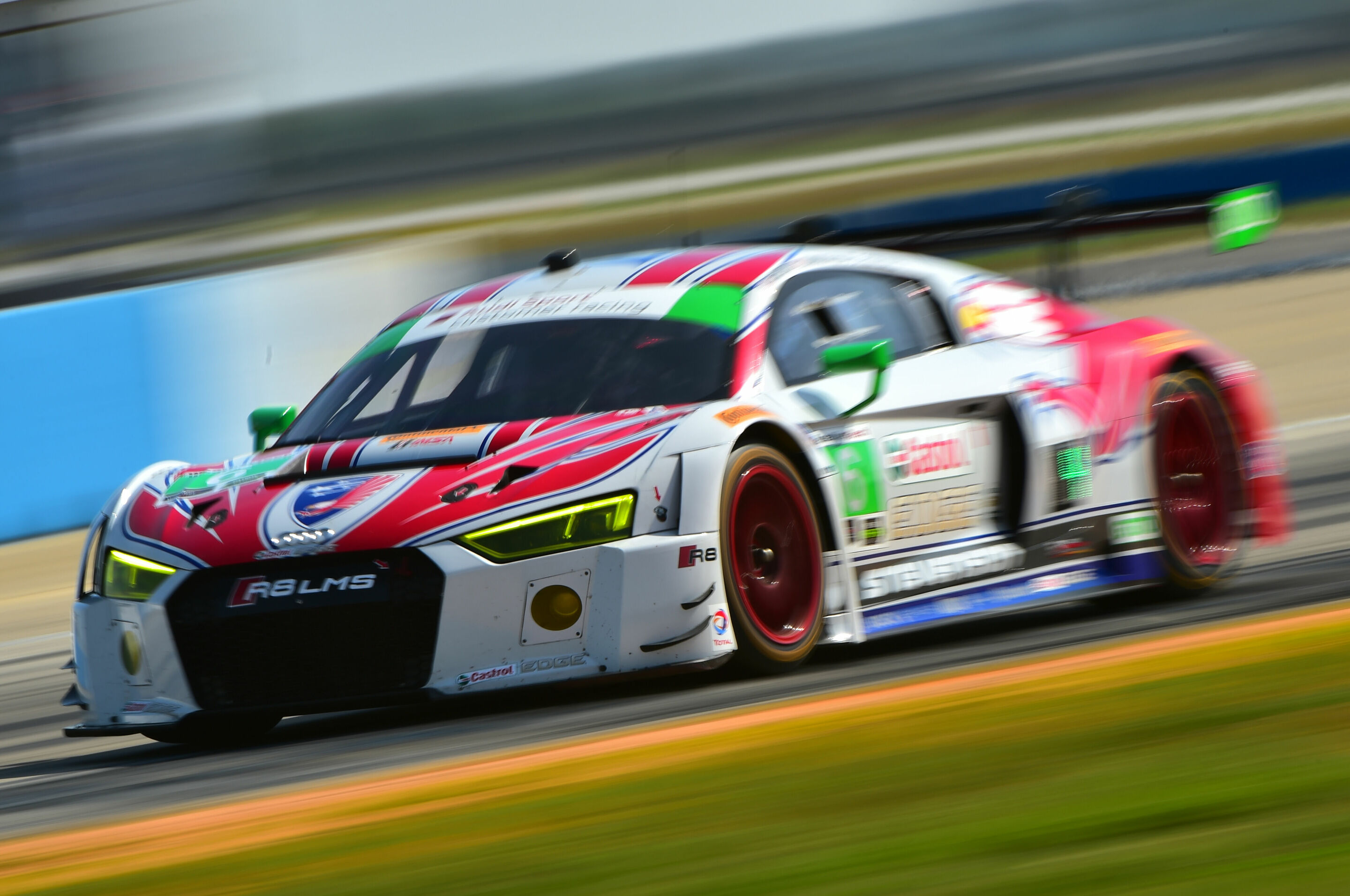 12h Sebring 2016 - Audi R8 LMS #6 (Stevenson Motorsports), Andrew Davis/Robin Liddell/Connor de Philippi