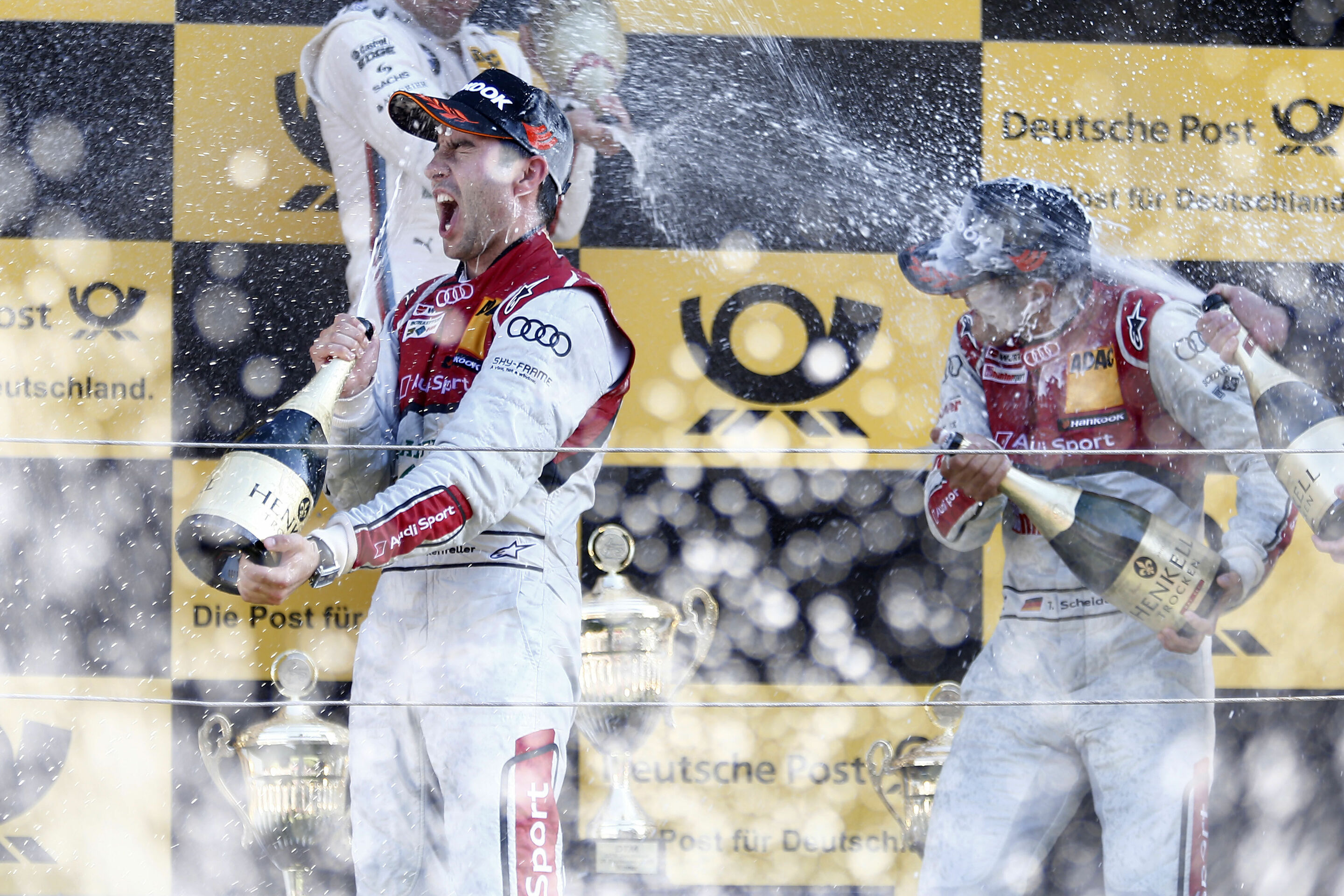 DTM 2013 - Mike, Rockenfeller, Timo Scheider, DTM Zandvoort 2013