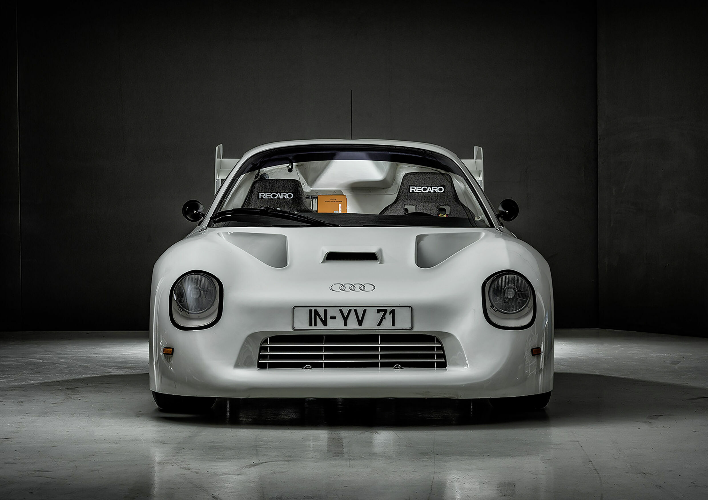 Audi Tradition „Rally-Mekka“ Daun - On show to the public at a rally event for the first time after 30 years: the Audi Group S mid-engine rally prototype, developed for the1987 season but never able to race.