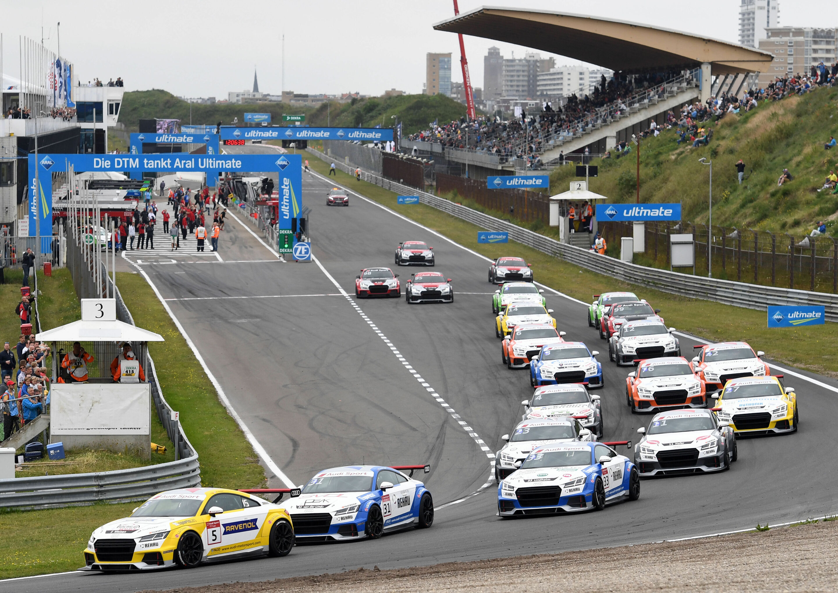 Audi Sport TT Cup, Zandvoort 2016 - Start