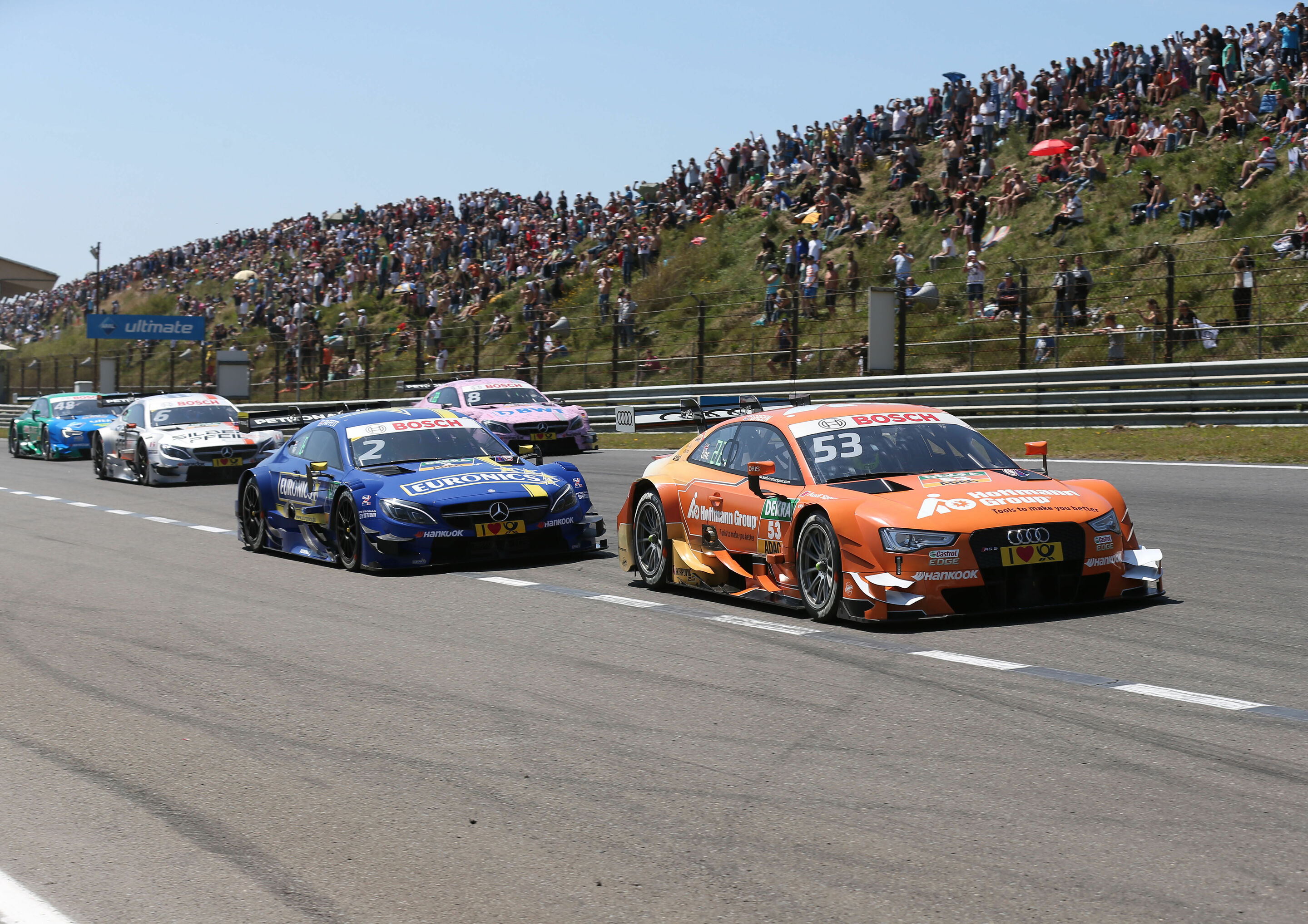 DTM Zandvoort 2016 - Hoffmann Group Audi RS 5 DTM #53 (Audi Sport Team Rosberg), Jamie Green