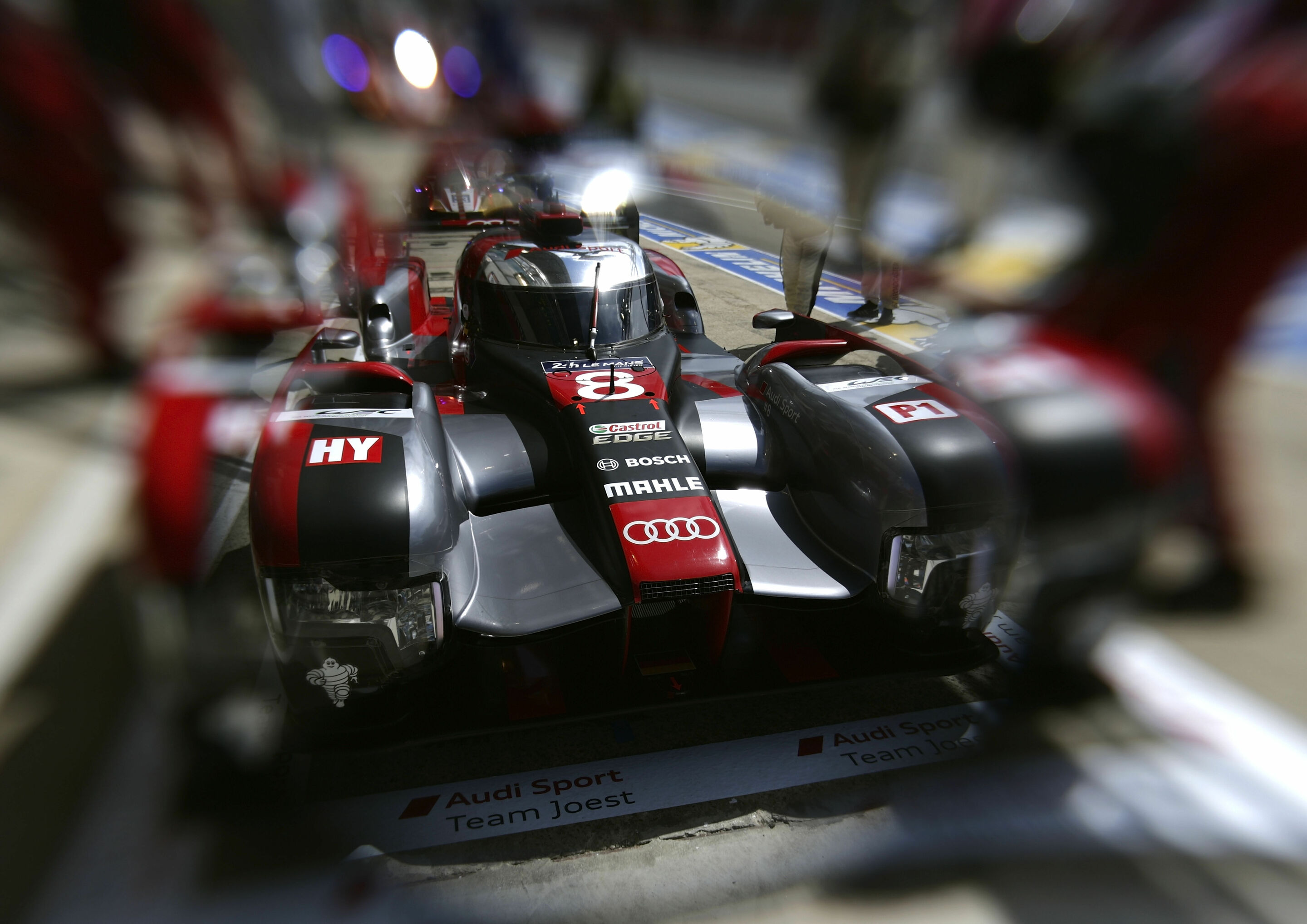 24h Le Mans 2016 - Audi R18 #8 (Audi Sport Team Joest), Lucas di Grassi, Loïc Duval, Oliver Jarvis