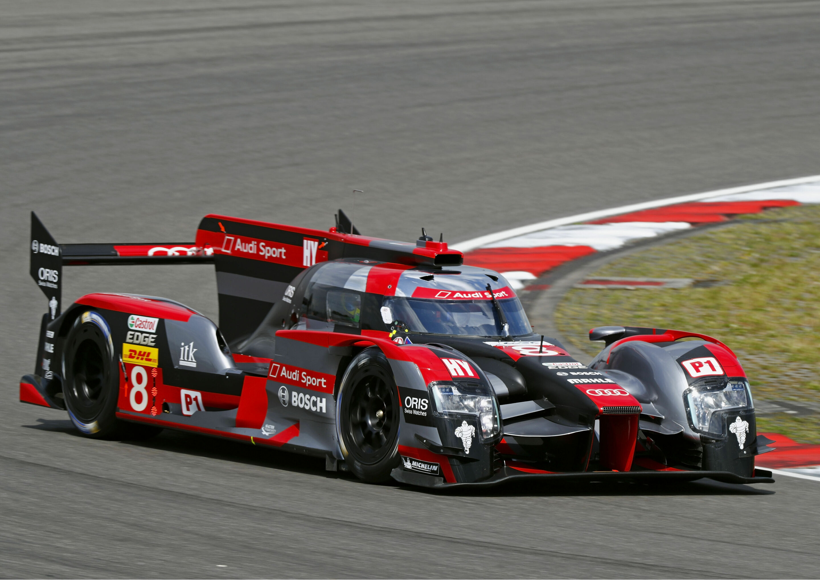 WEC Nürburgring 2016 - Audi R18 (2016) #8 (Audi Sport Team Joest), Lucas di Grassi, Loïc Duval, Oliver Jarvis