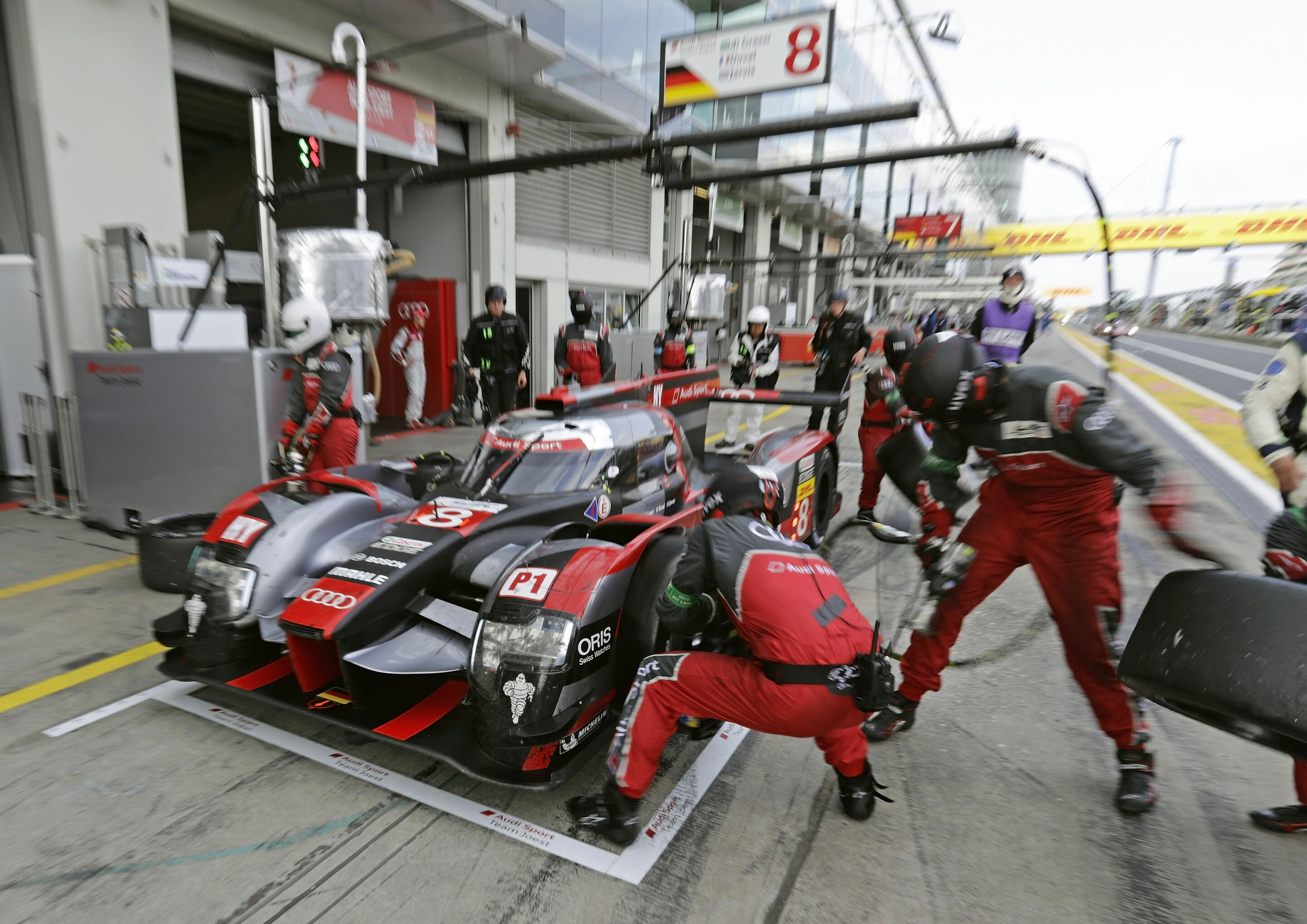 WEC Nürburgring 2016 - Audi R18 (2016) #8 (Audi Sport Team Joest), Lucas di Grassi, Loïc Duval, Oliver Jarvis