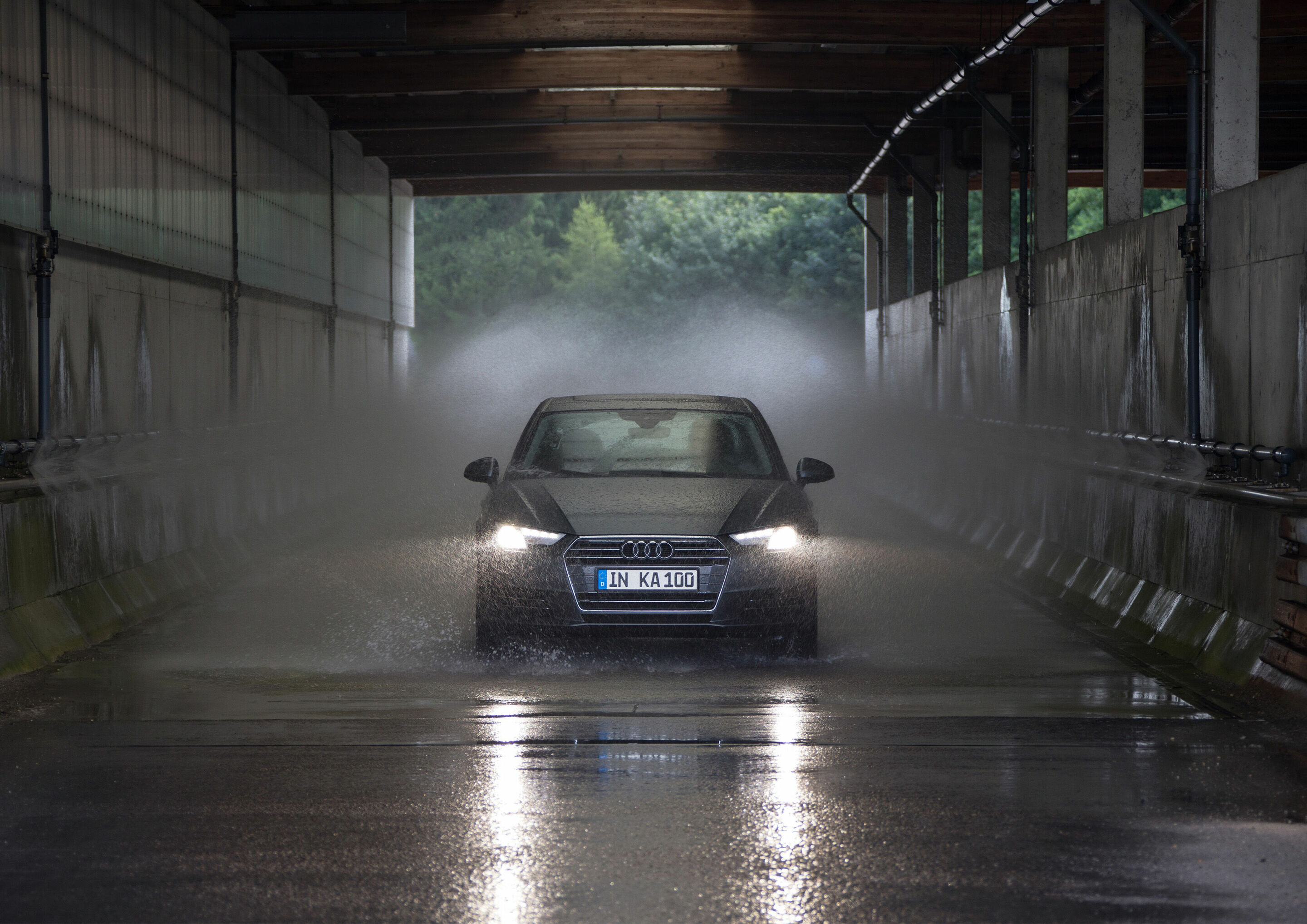 A car lifetime in fast-forward mode: 100th Audi Quality Assurance INKA test - A car lifetime in fast-forward mode: 100th Audi Quality Assurance INKA test
