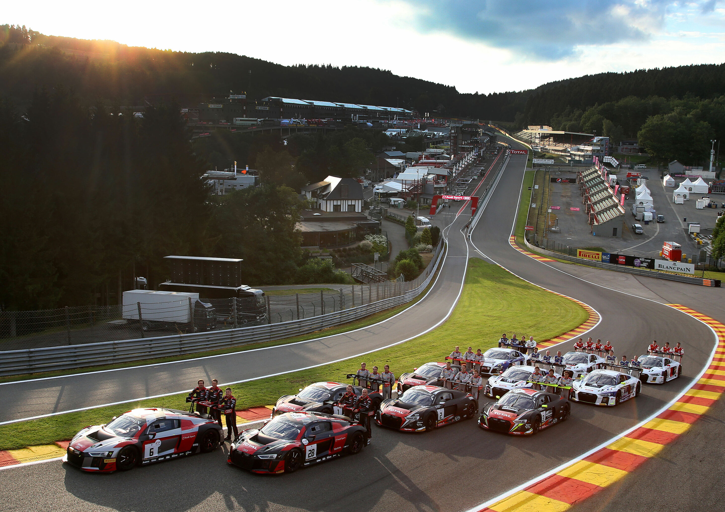 24h Spa 2016 - Audi Sport customer racing