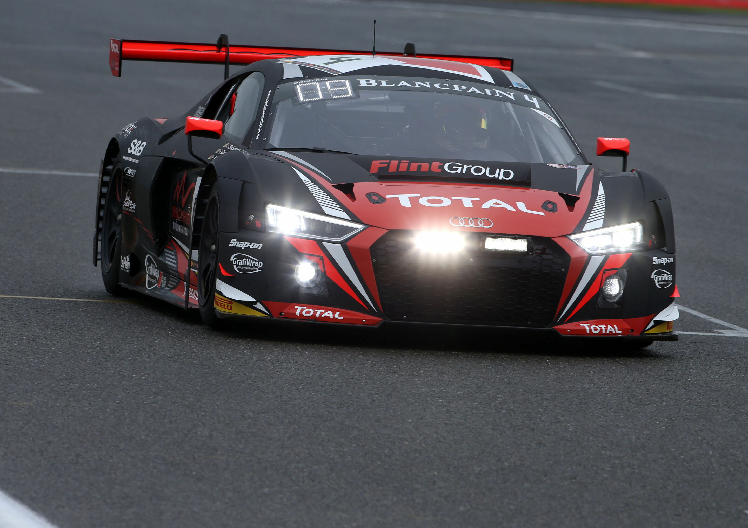 24h Spa 2016 - Audi R8 LMS #4 (Belgian Audi Club Team WRT), Bertrand Baguette/Pierre Kaffer/Adrien de Leener