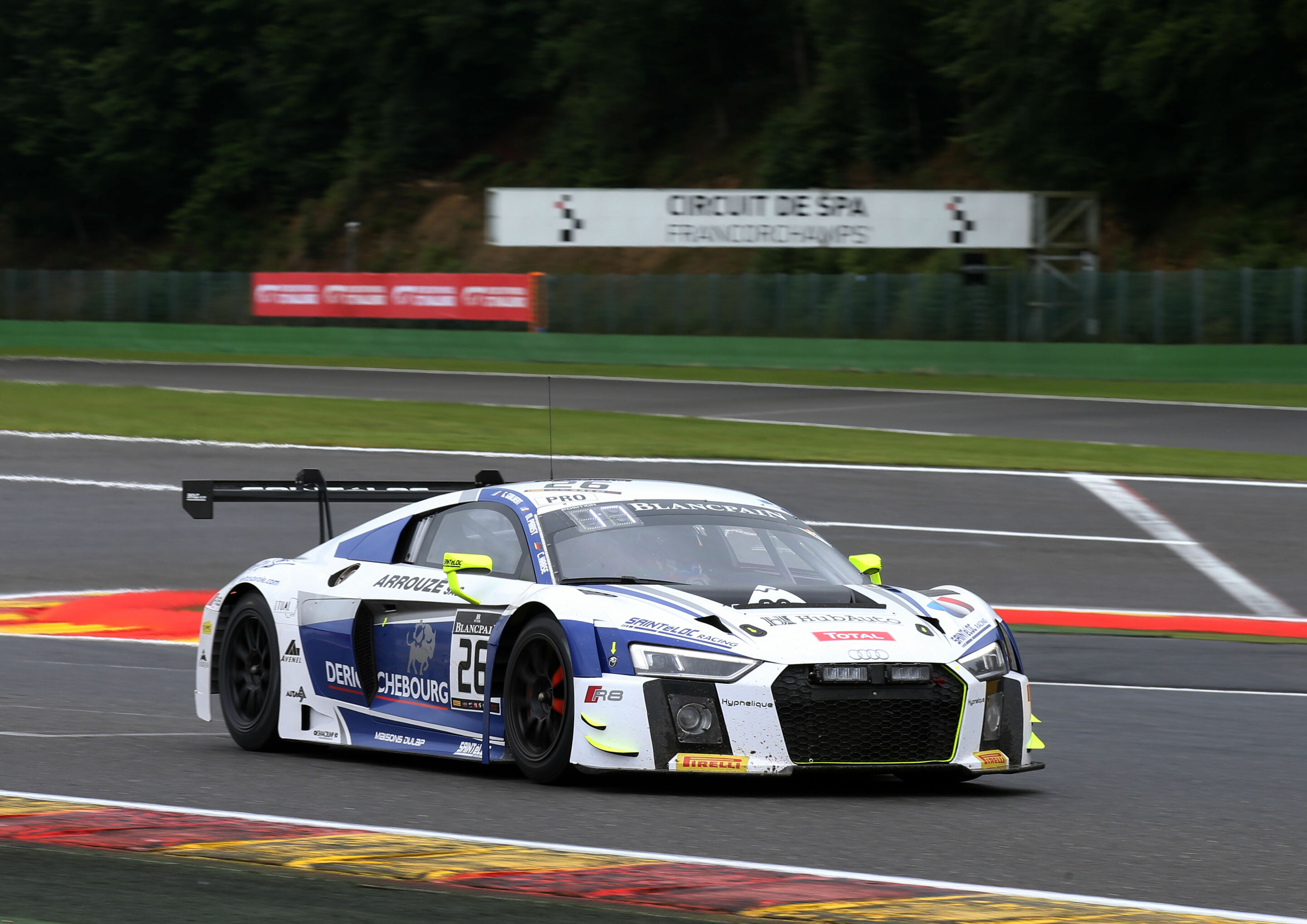 24h Spa 2016 - Audi R8 LMS #26 (Saintéloc Racing), Grégory Guilvert/Christopher Haase/Mike Parisy