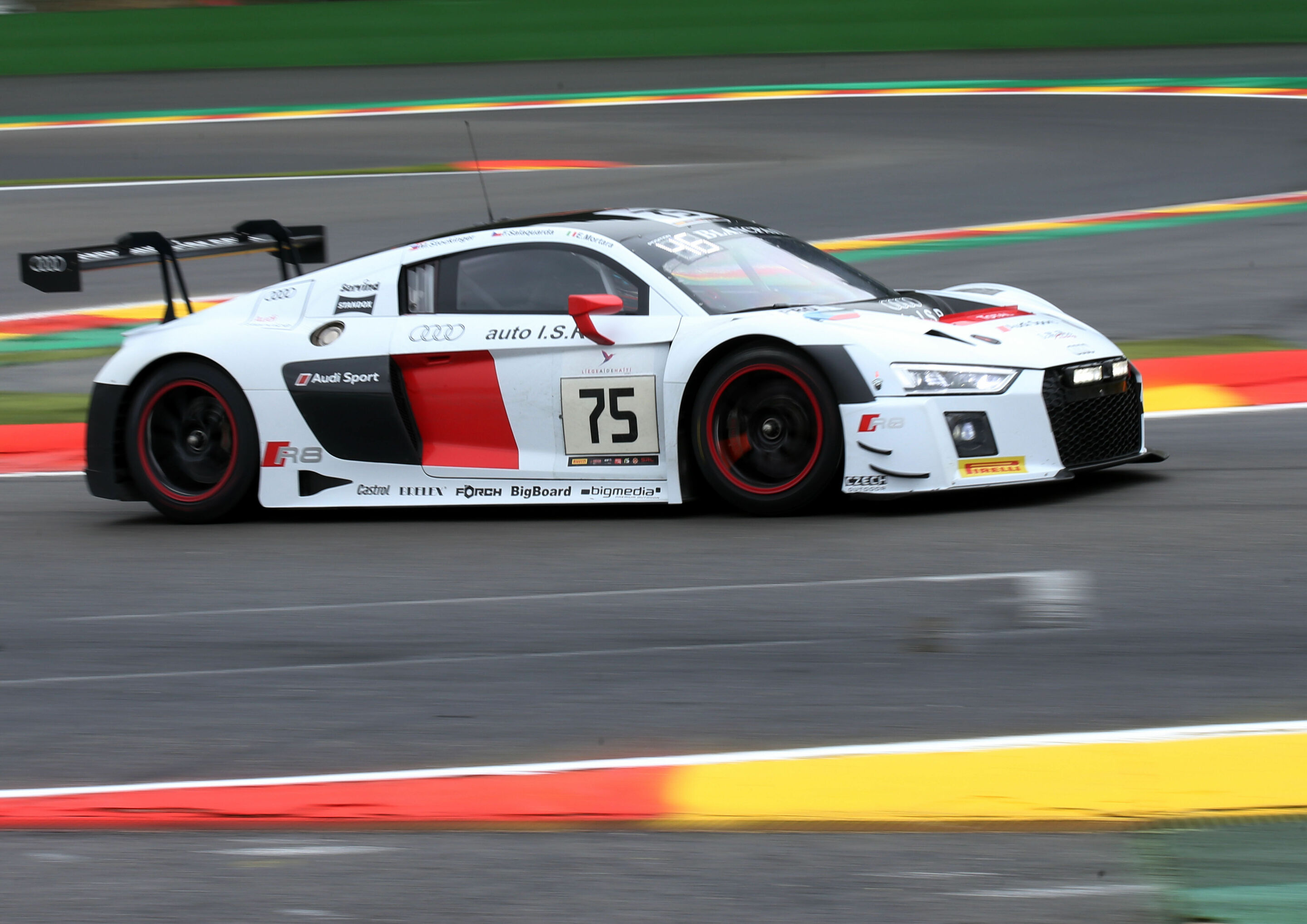24h Spa 2016 - Audi R8 LMS #75 (I.S.R. Racing), Edoardo Mortara/Filip Salaquarda/Marlon Stockinger