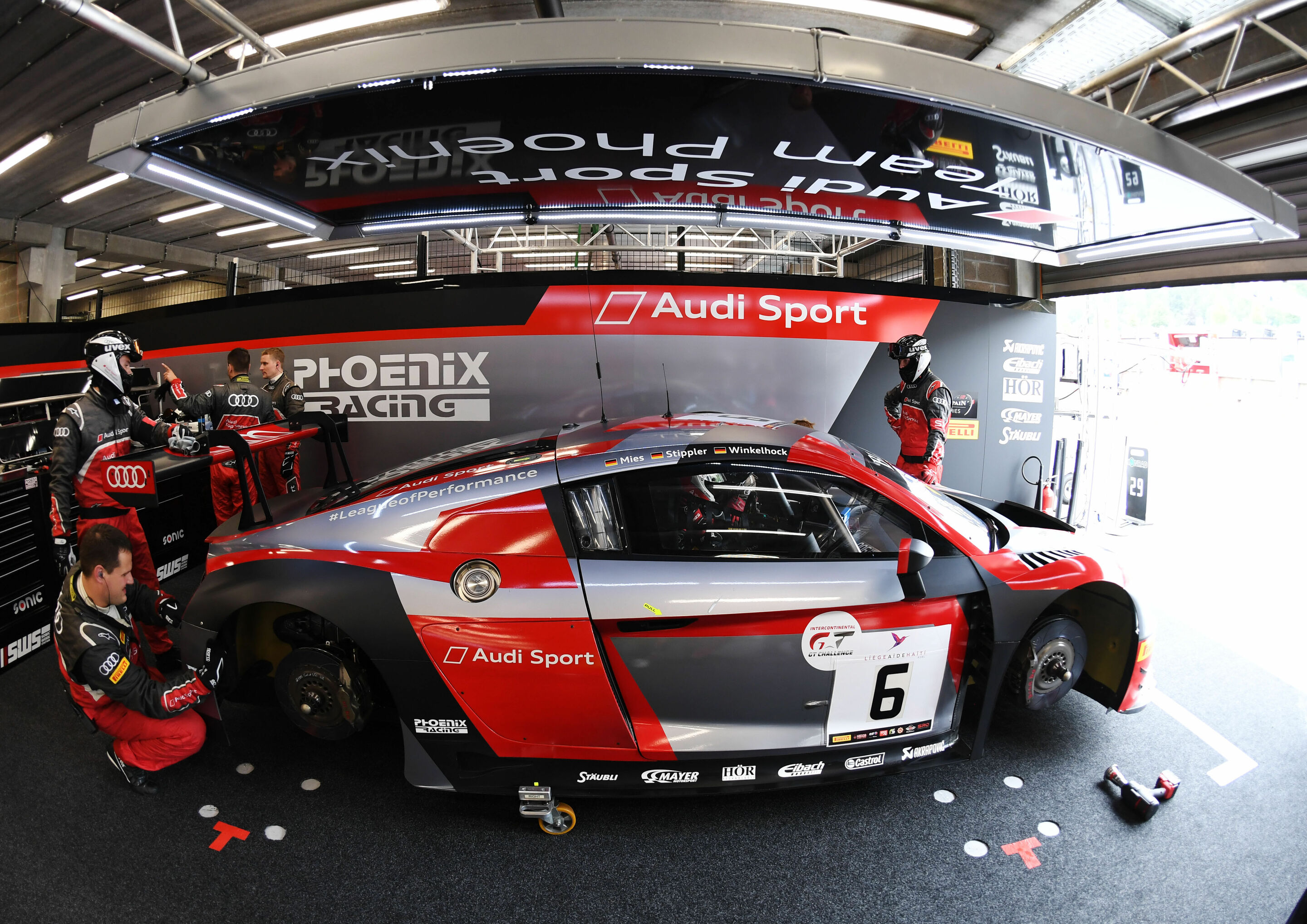 24h Spa 2016 - Audi R8 LMS #6 (Audi Sport Team Phoenix), Christopher Mies/Frank Stippler/Markus Winkelhock