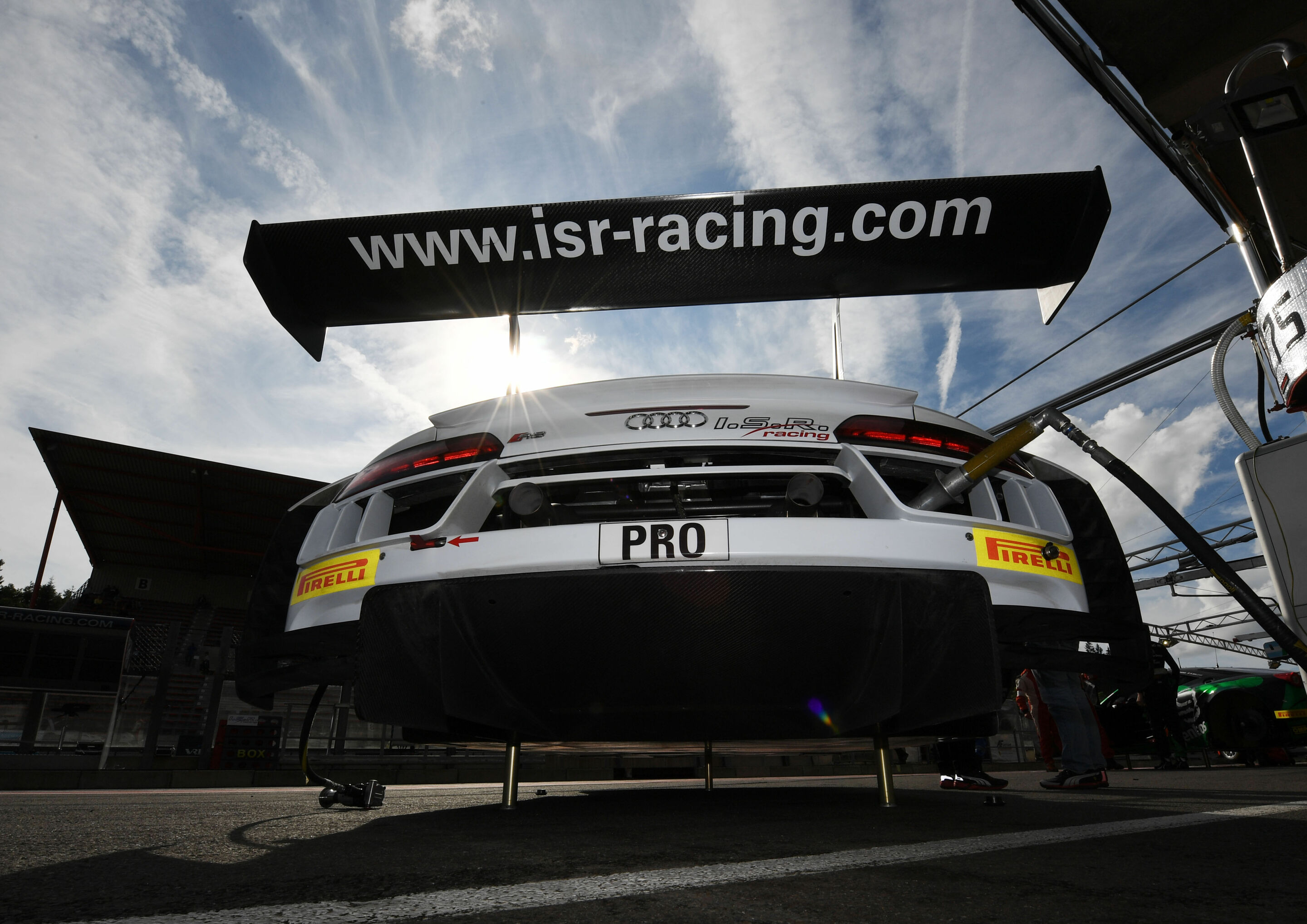 24h Spa 2016 - Audi R8 LMS #74 (I.S.R. Racing), Philippe Giauque/Henry Hassid/Nicolas Lapierre/Franck Perera