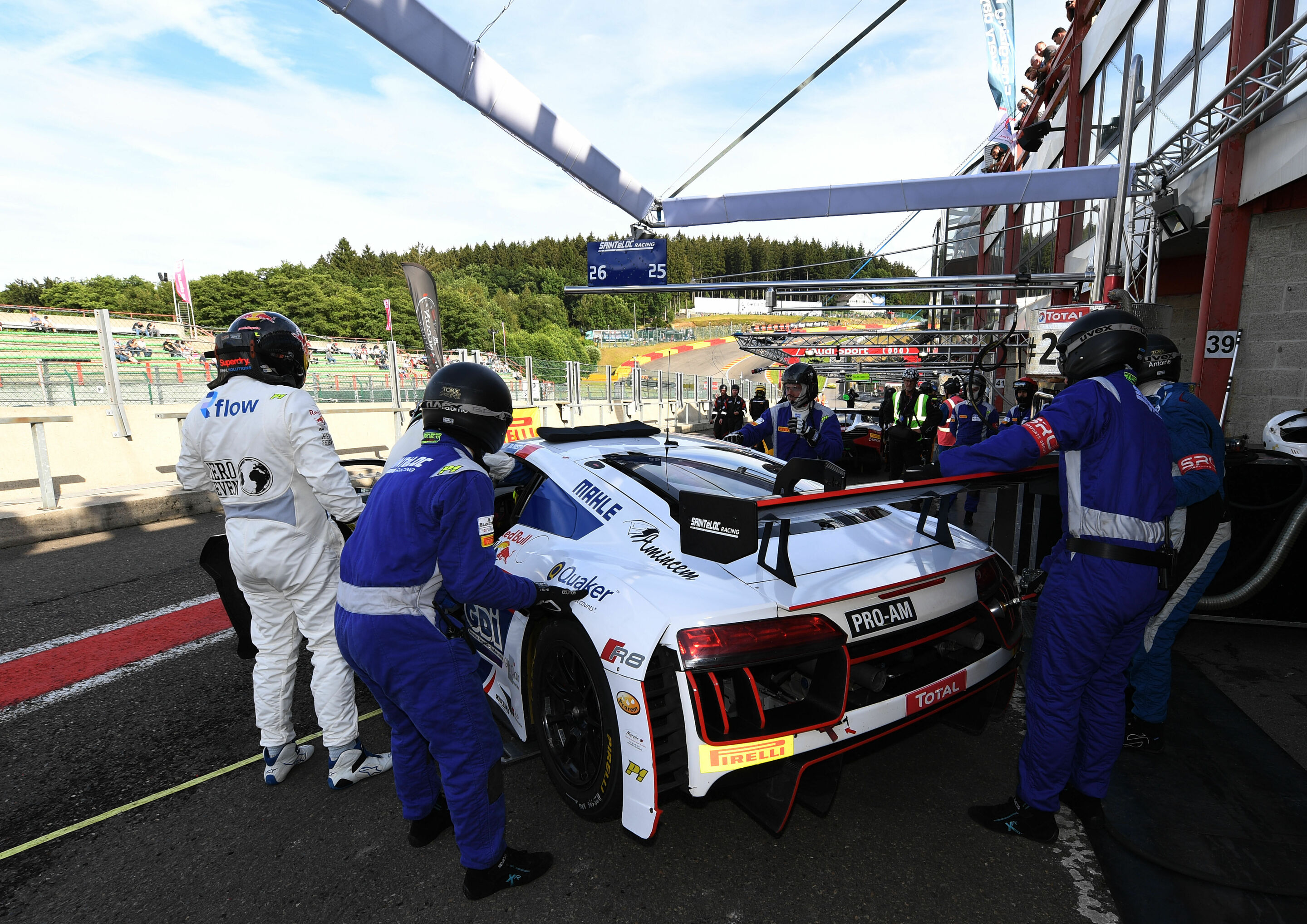 24h Spa 2016 - Audi R8 LMS #26 (Saintéloc Racing), Grégory Guilvert/Christopher Haase/Mike Parisy
