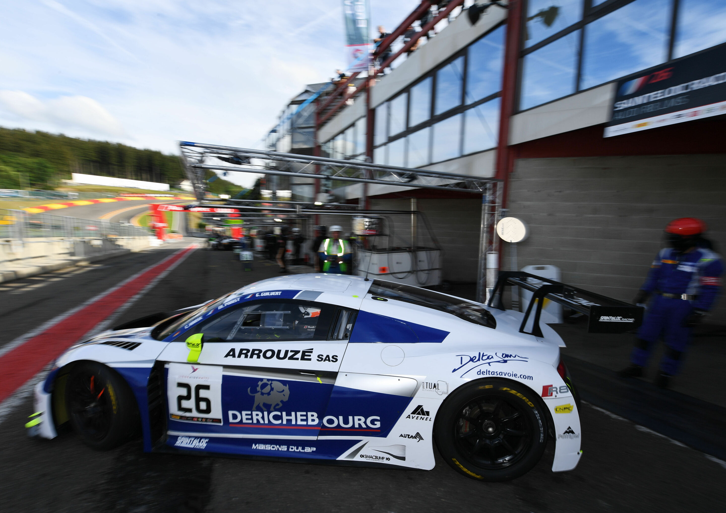 24h Spa 2016 - Audi R8 LMS #26 (Saintéloc Racing), Grégory Guilvert/Christopher Haase/Mike Parisy