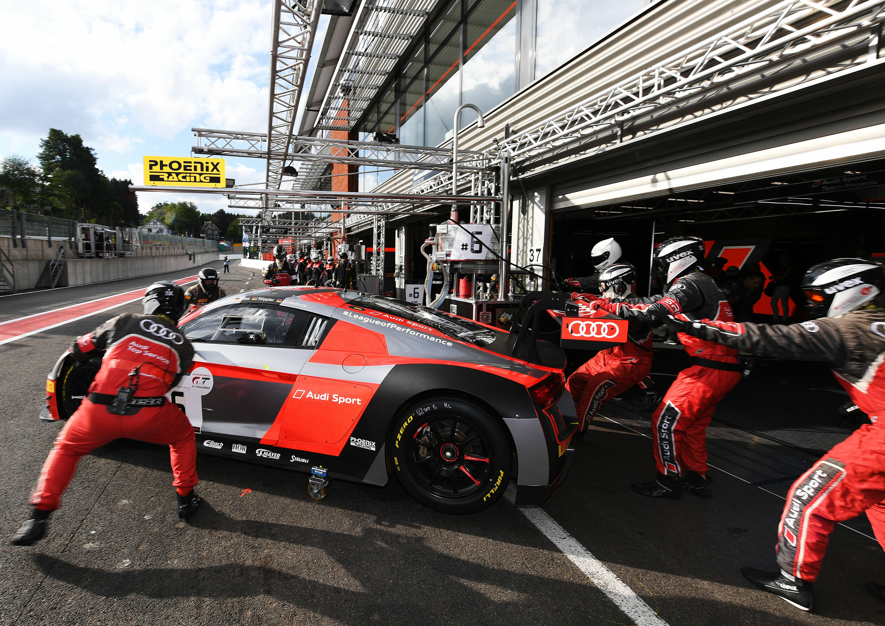 24h Spa 2016 - Audi R8 LMS #6 (Audi Sport Team Phoenix), Christopher Mies/Frank Stippler/Markus Winkelhock
