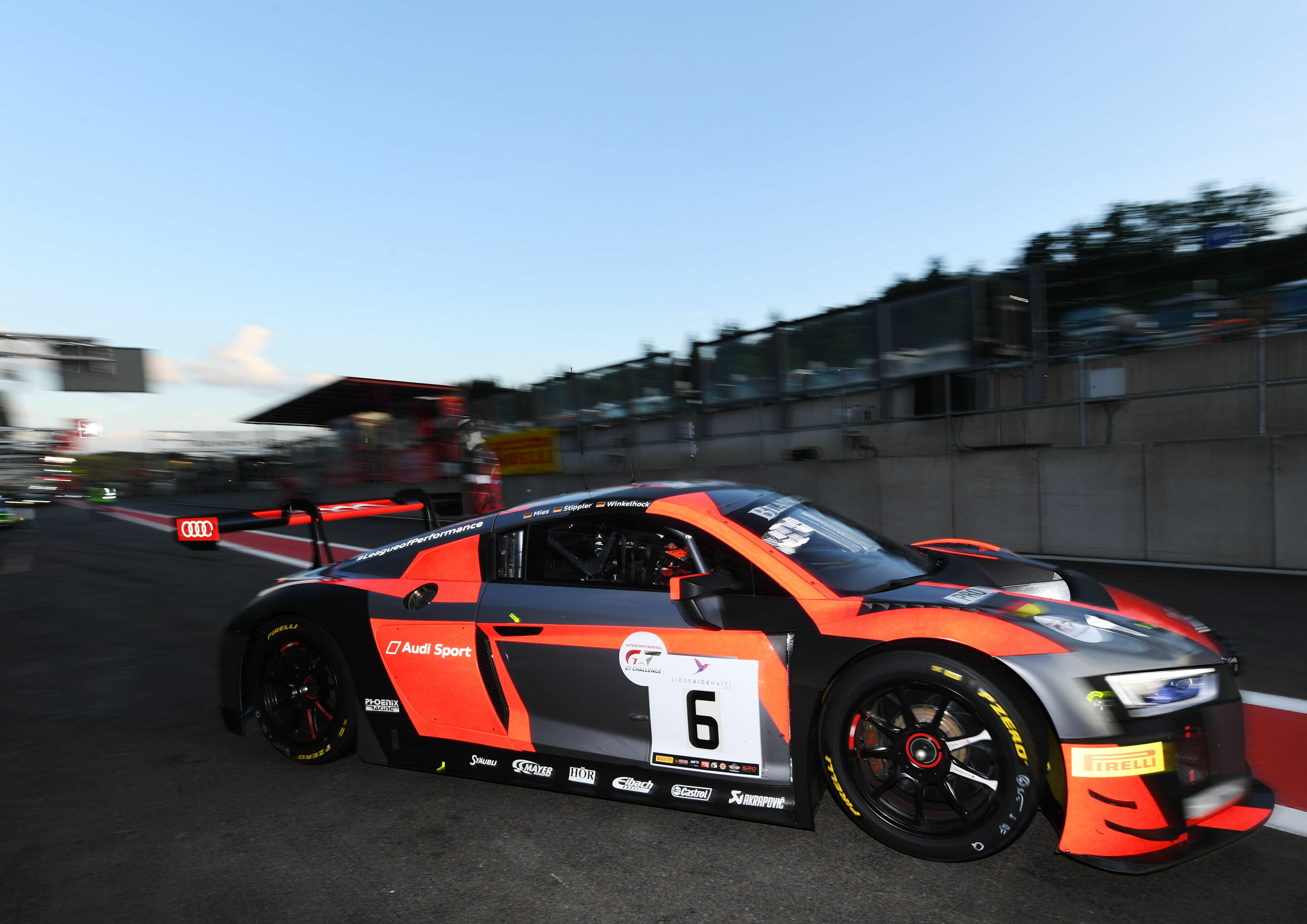 24h Spa 2016 - Audi R8 LMS #6 (Audi Sport Team Phoenix), Christopher Mies/Frank Stippler/Markus Winkelhock