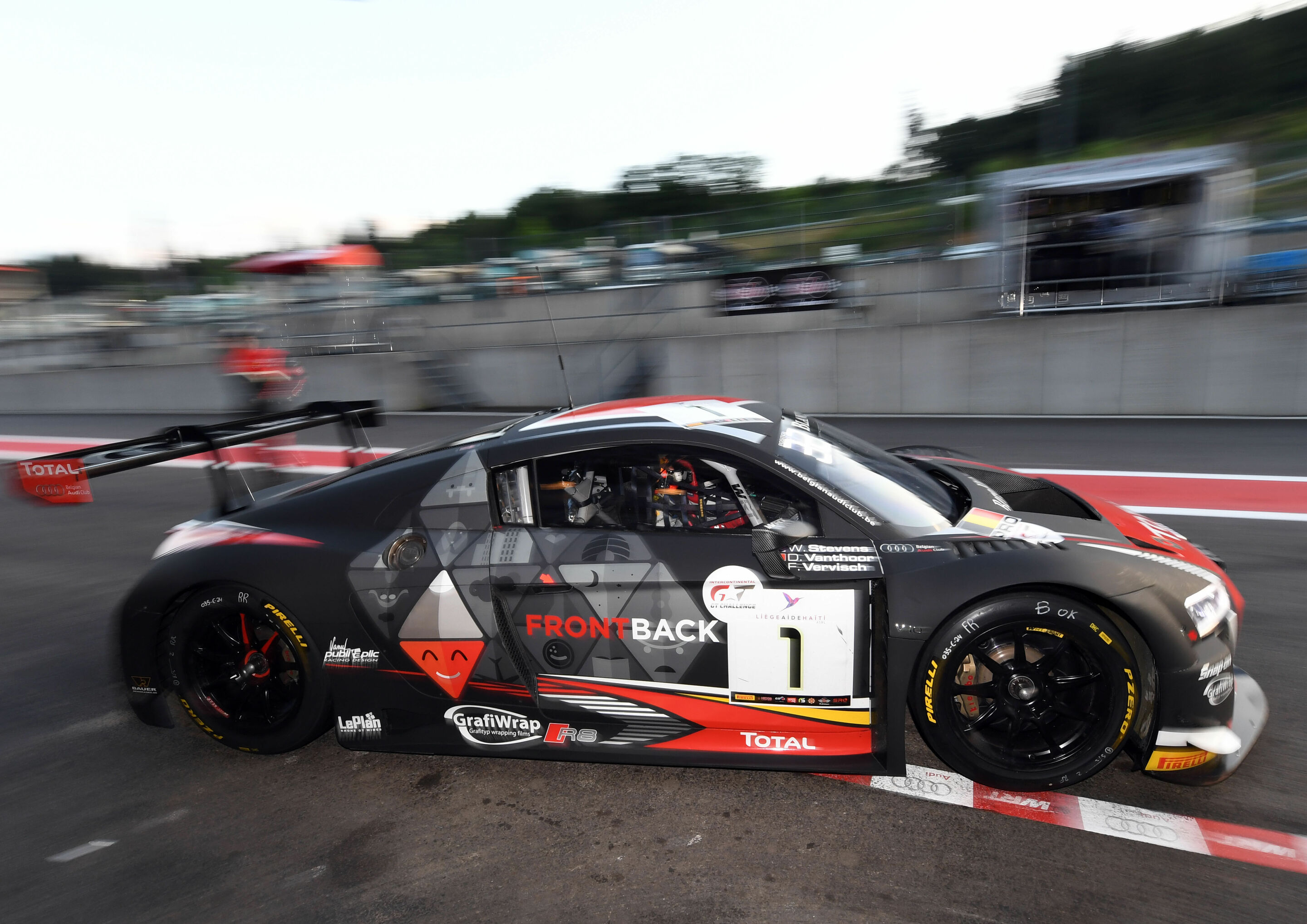 24h Spa 2016 - Audi R8 LMS #1 (Belgian Audi Club Team WRT), Will Stevens/Dries Vanthoor/Frédéric Vervisch
