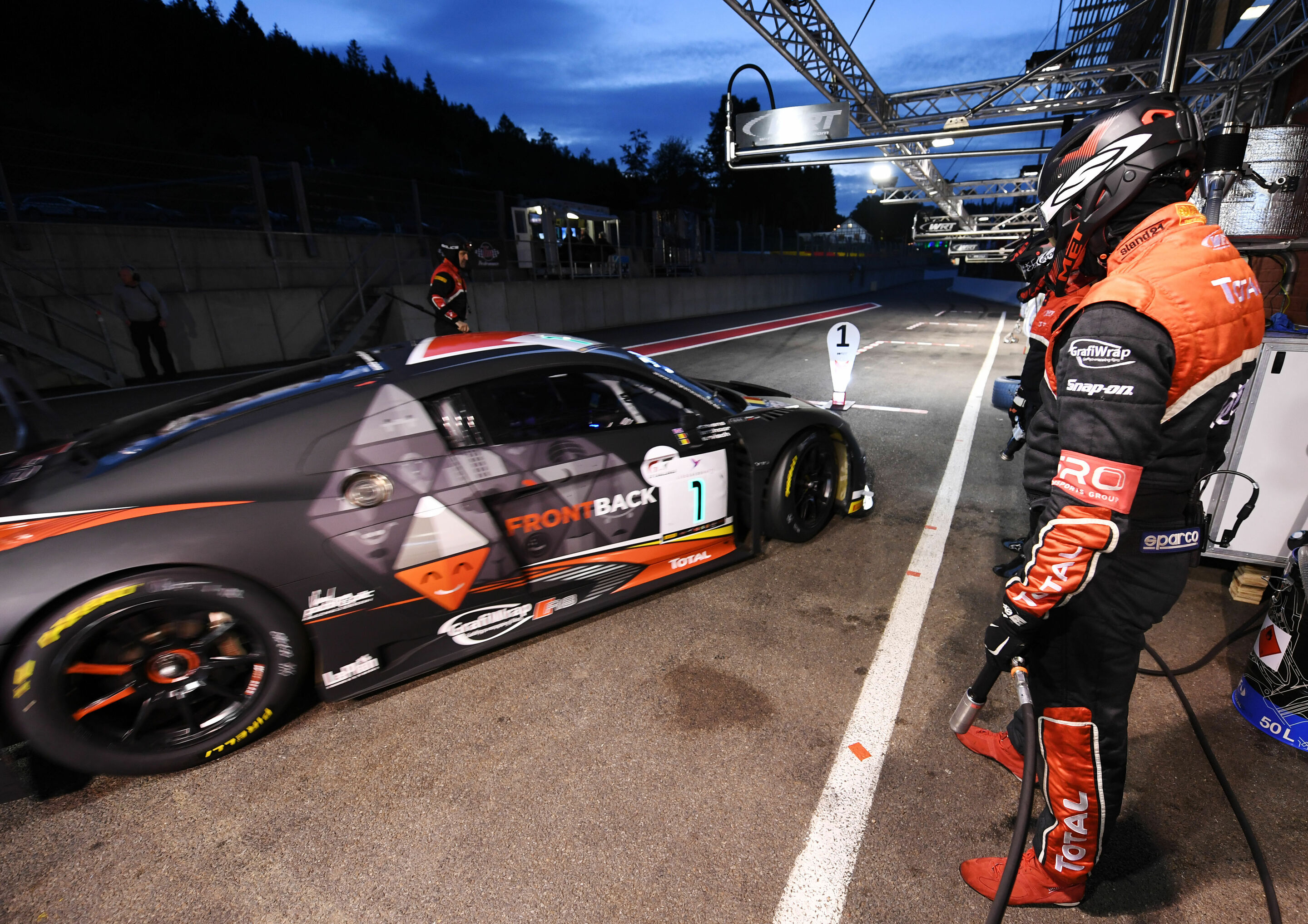 24h Spa 2016 - Audi R8 LMS #1 (Belgian Audi Club Team WRT), Will Stevens/Dries Vanthoor/Frédéric Vervisch