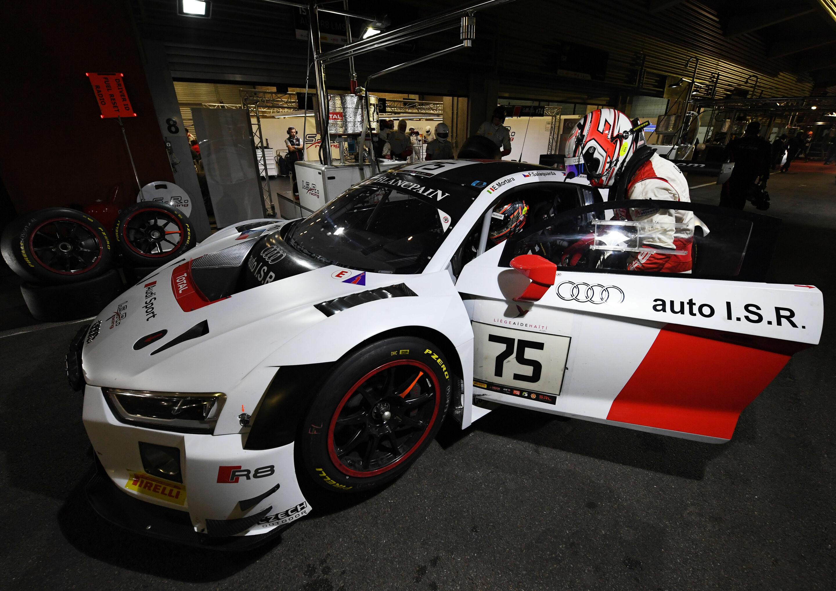 24h Spa 2016 - Audi R8 LMS #75 (I.S.R. Racing), Edoardo Mortara/Filip Salaquarda/Marlon Stockinger