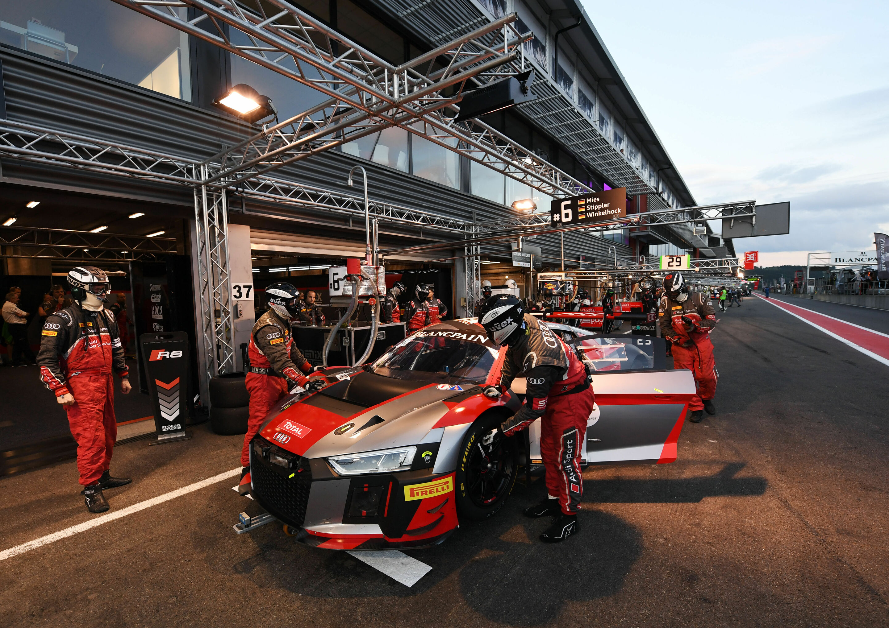 24h Spa 2016 - Audi R8 LMS #6 (Audi Sport Team Phoenix), Christopher Mies/Frank Stippler/Markus Winkelhock