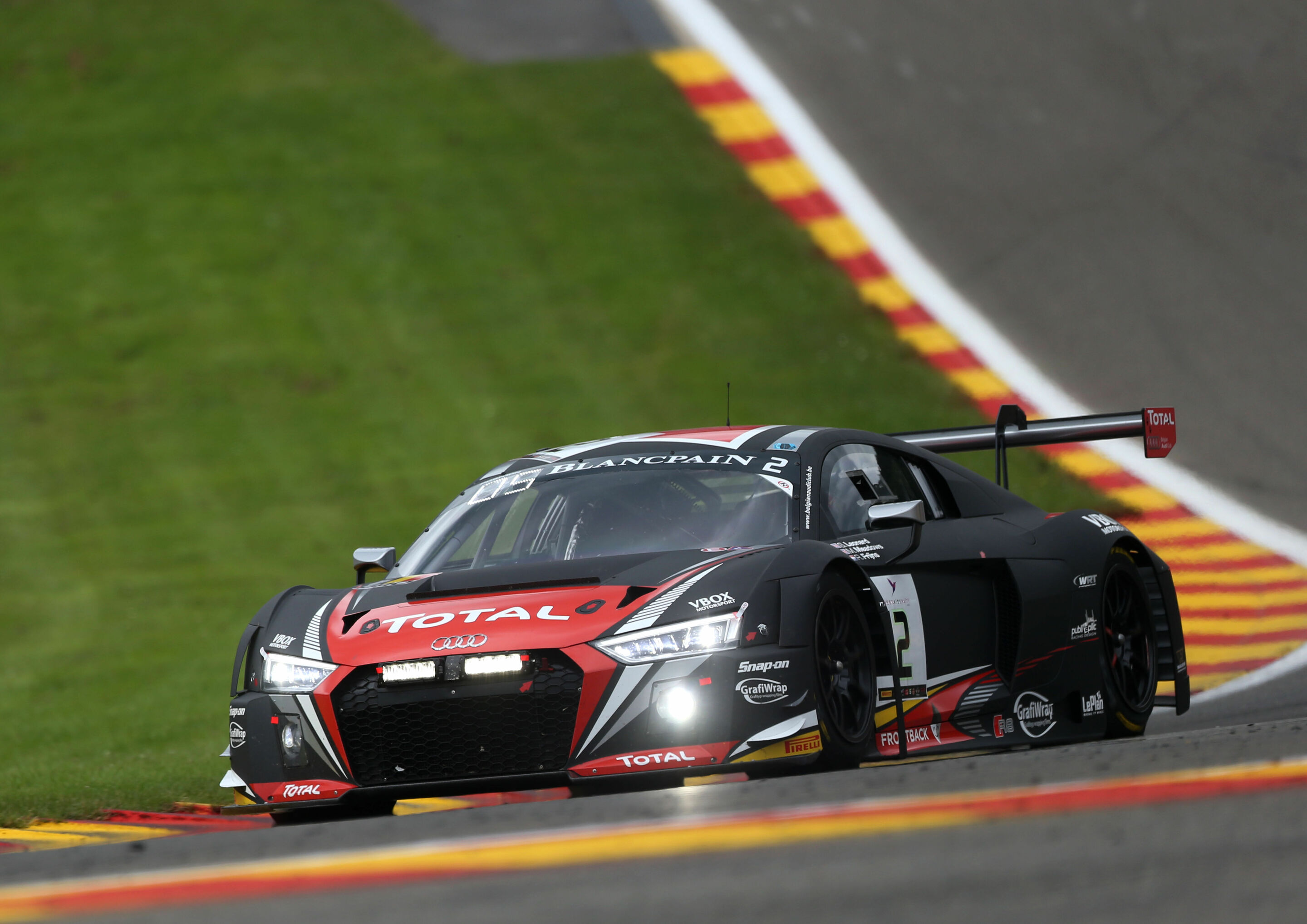 24h Spa 2016 - Audi R8 LMS #2 (Belgian Audi Club Team WRT), Robin Frijns/Stuart Leonard/Michael Meadows