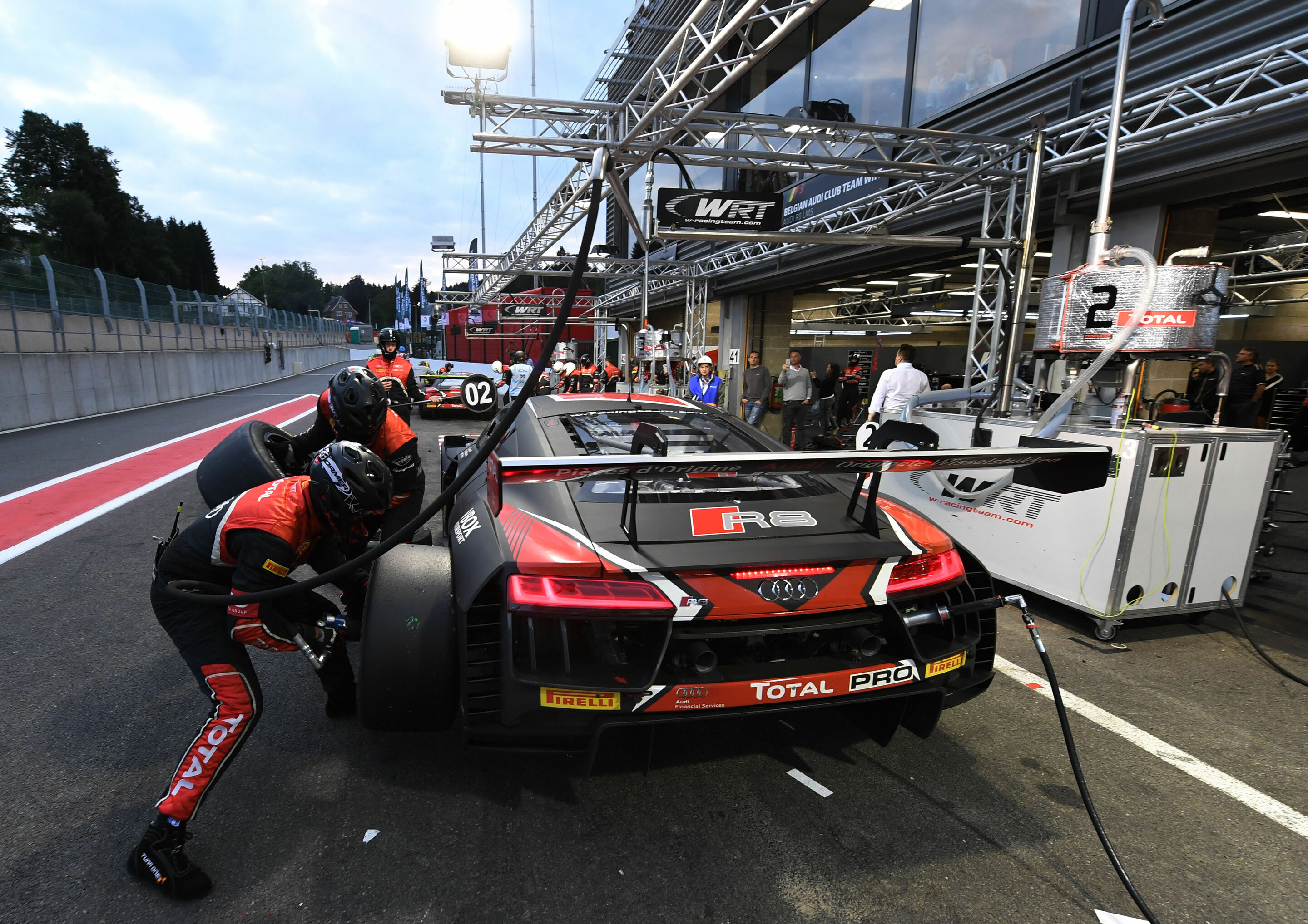 24h Spa 2016 - Audi R8 LMS #2 (Belgian Audi Club Team WRT), Robin Frijns/Stuart Leonard/Michael Meadows