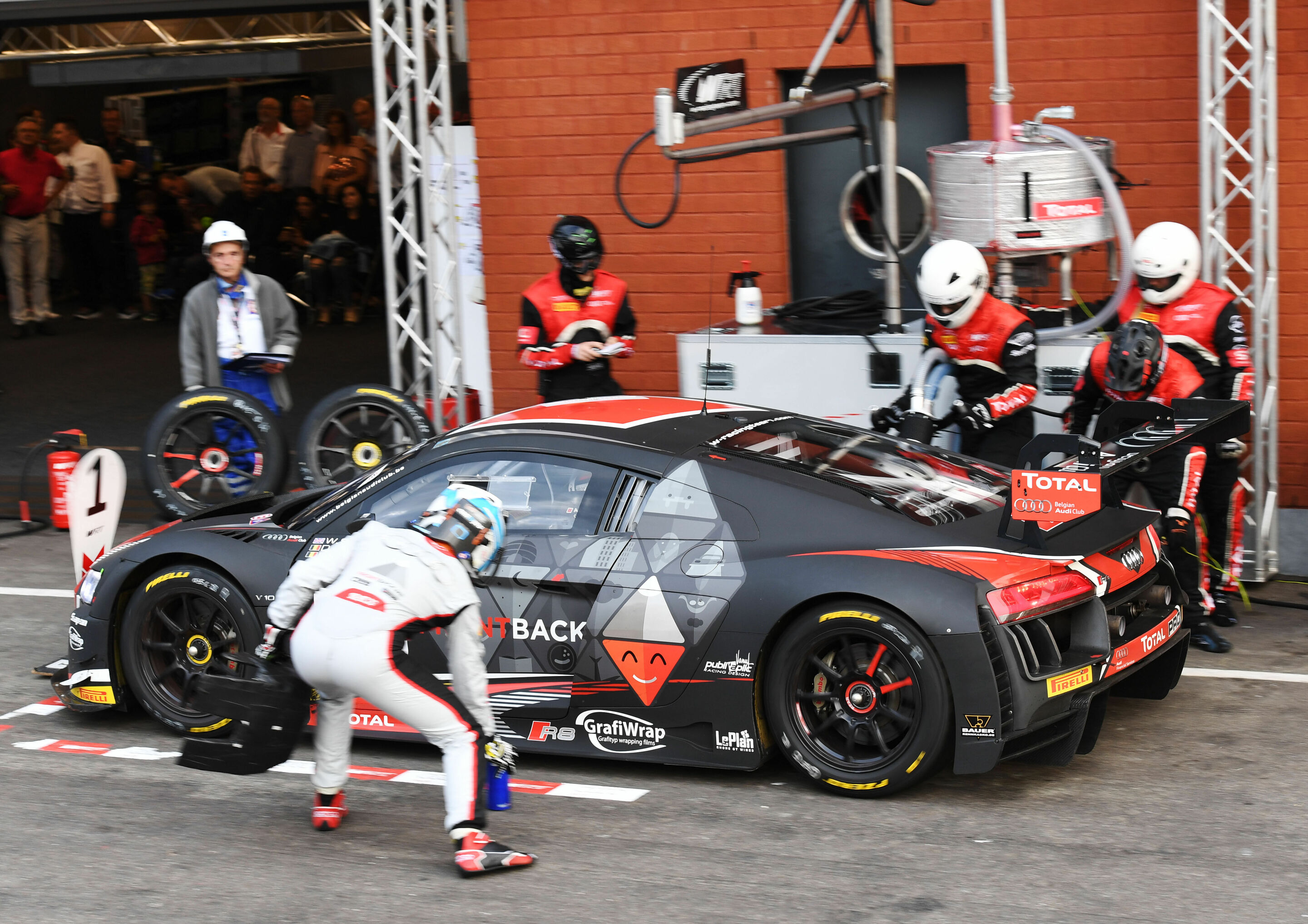 24h Spa 2016 - Audi R8 LMS #1 (Belgian Audi Club Team WRT), Will Stevens/Dries Vanthoor/Frédéric Vervisch