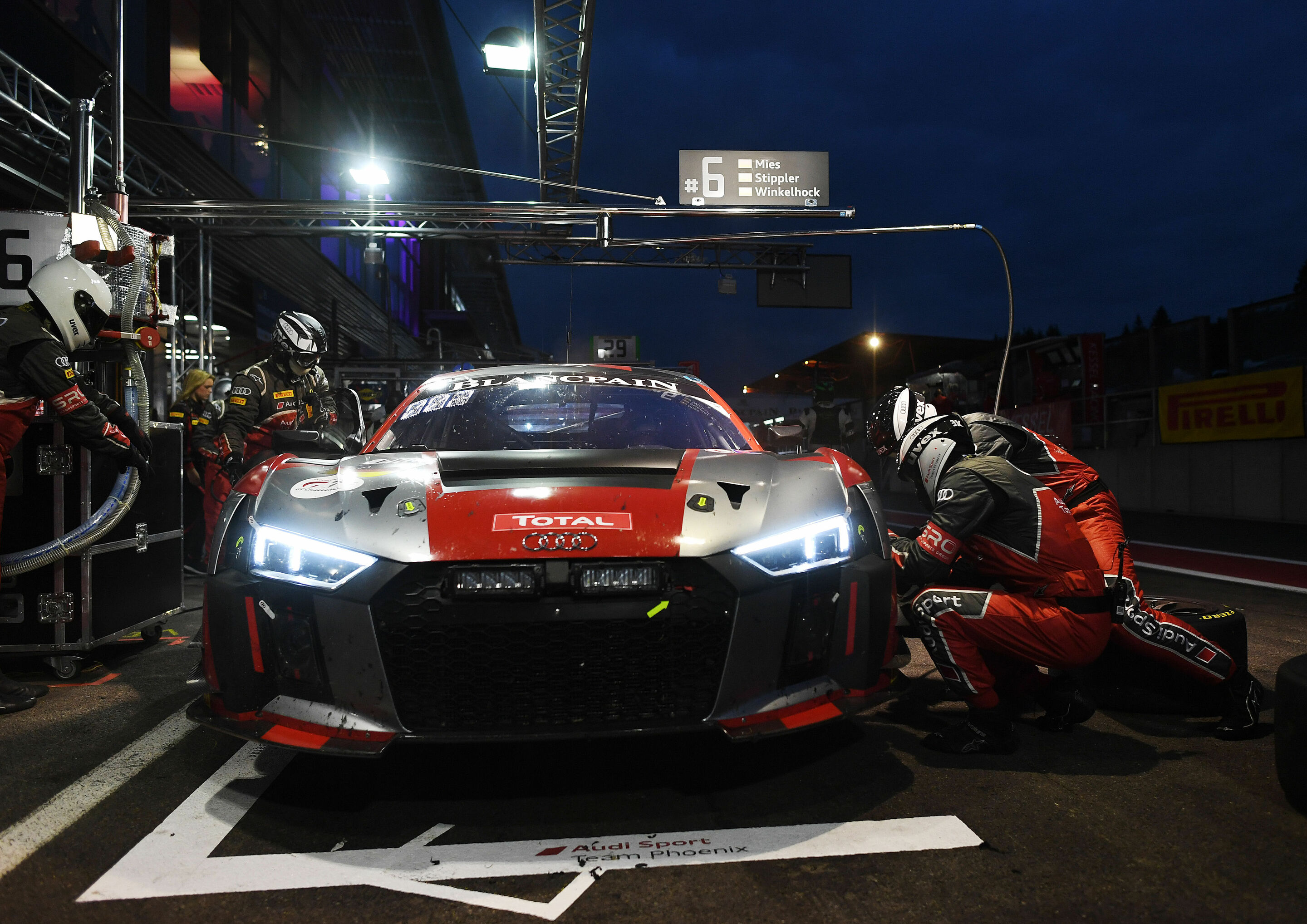 24h Spa 2016 - Audi R8 LMS #6 (Audi Sport Team Phoenix), Christopher Mies/Frank Stippler/Markus Winkelhock