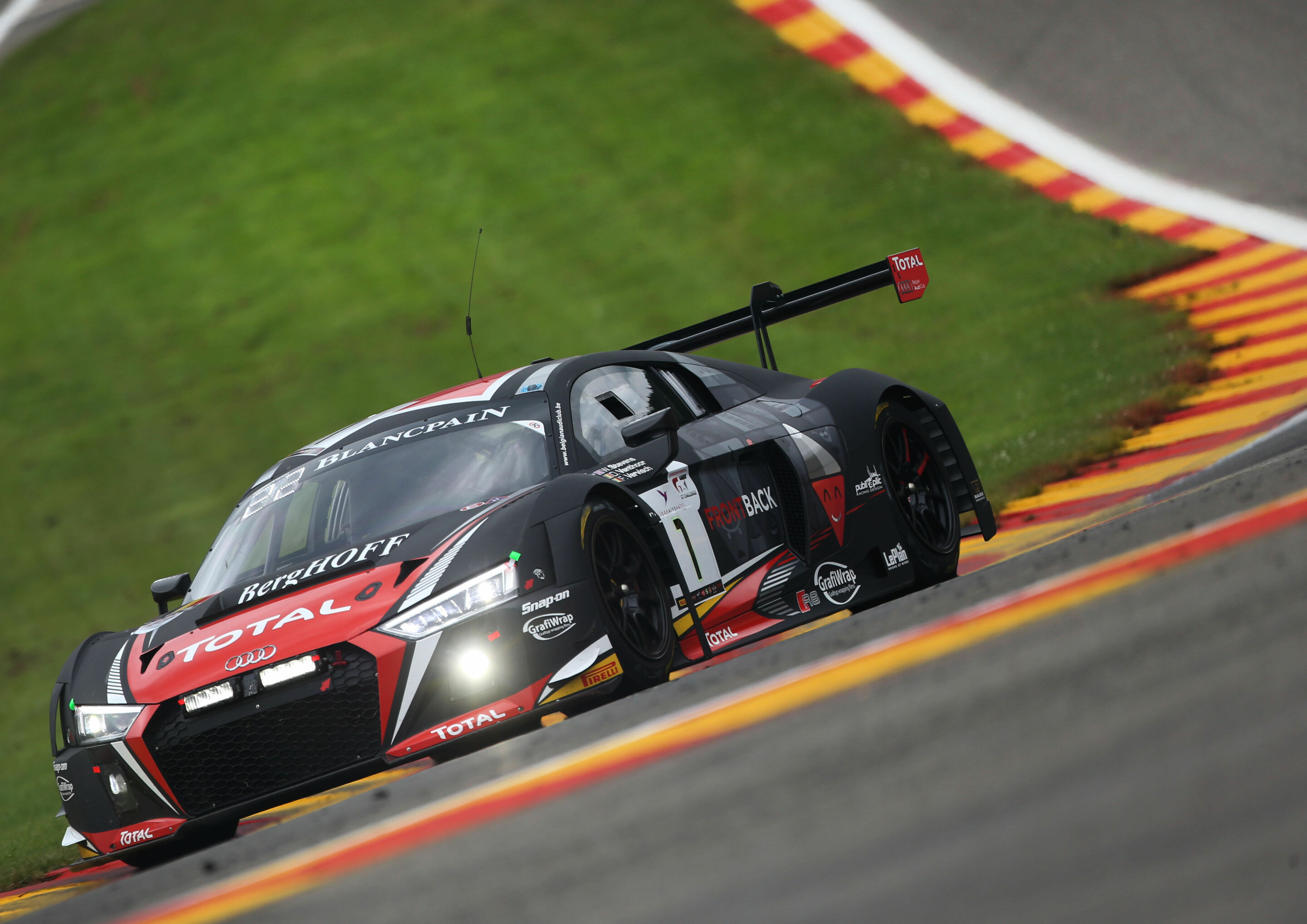 24h Spa 2016 - Audi R8 LMS #1 (Belgian Audi Club Team WRT), Will Stevens/Dries Vanthoor/Frédéric Vervisch
