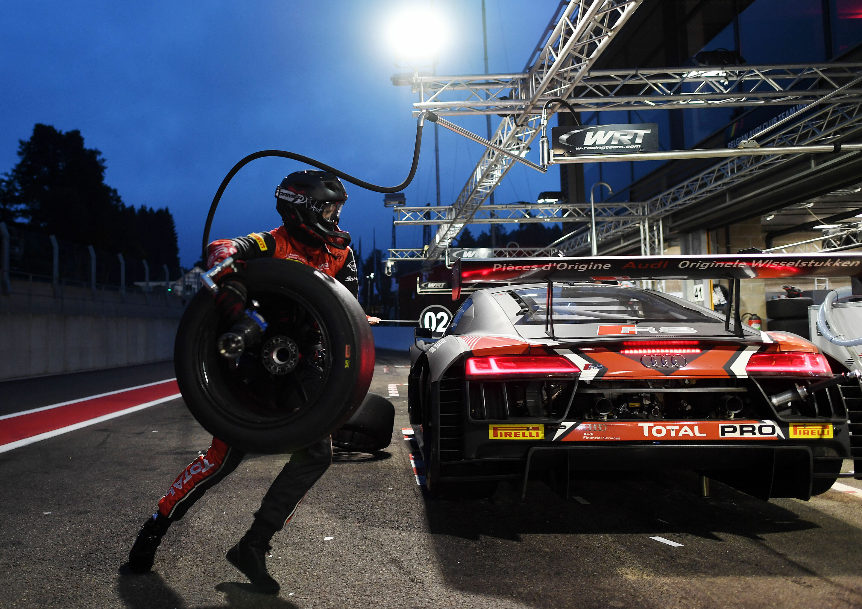 24h Spa 2016 - Audi R8 LMS #2 (Belgian Audi Club Team WRT), Robin Frijns/Stuart Leonard/Michael Meadows
