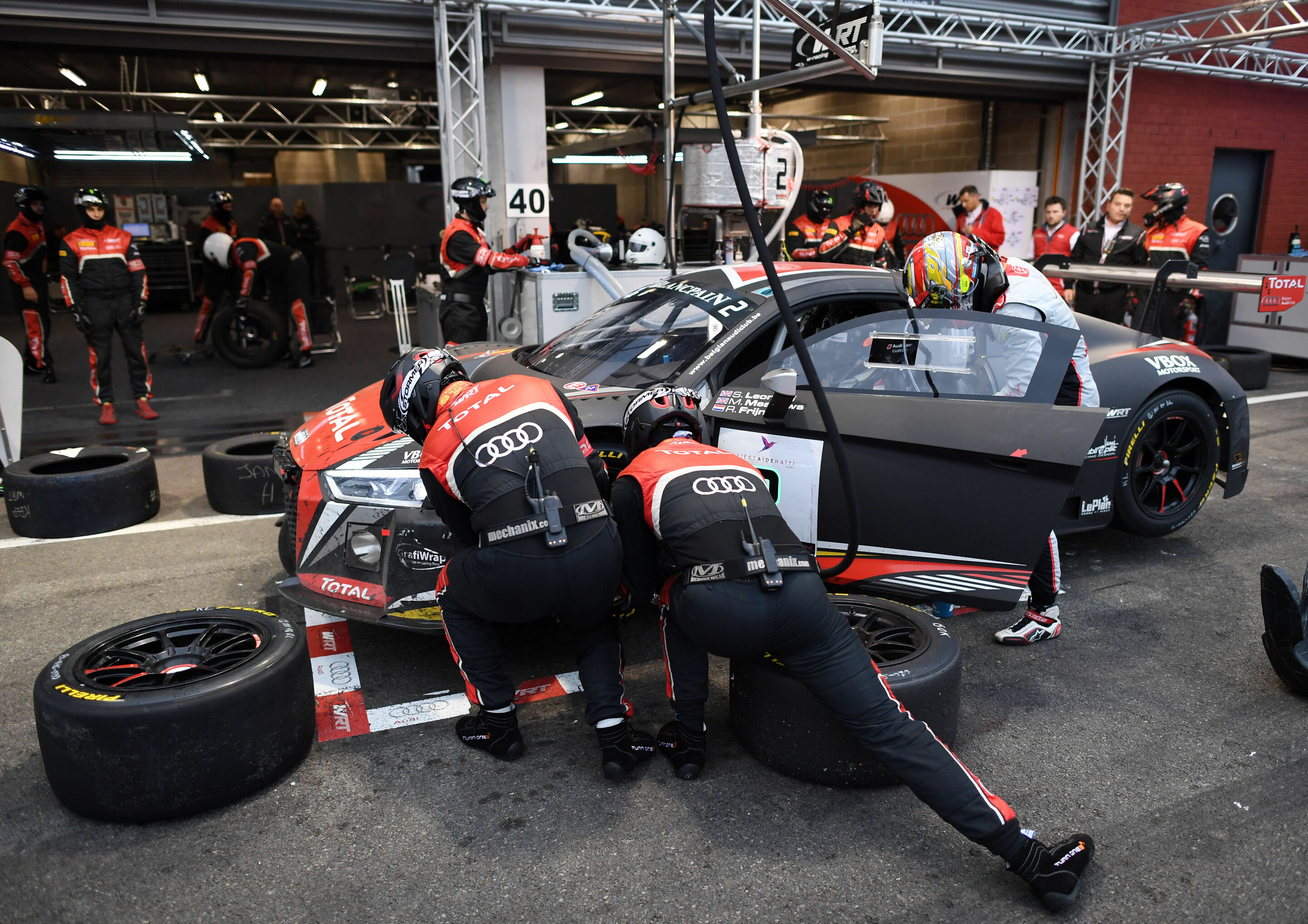 24h Spa 2016 - Audi R8 LMS #2 (Belgian Audi Club Team WRT), Robin Frijns/Stuart Leonard/Michael Meadows