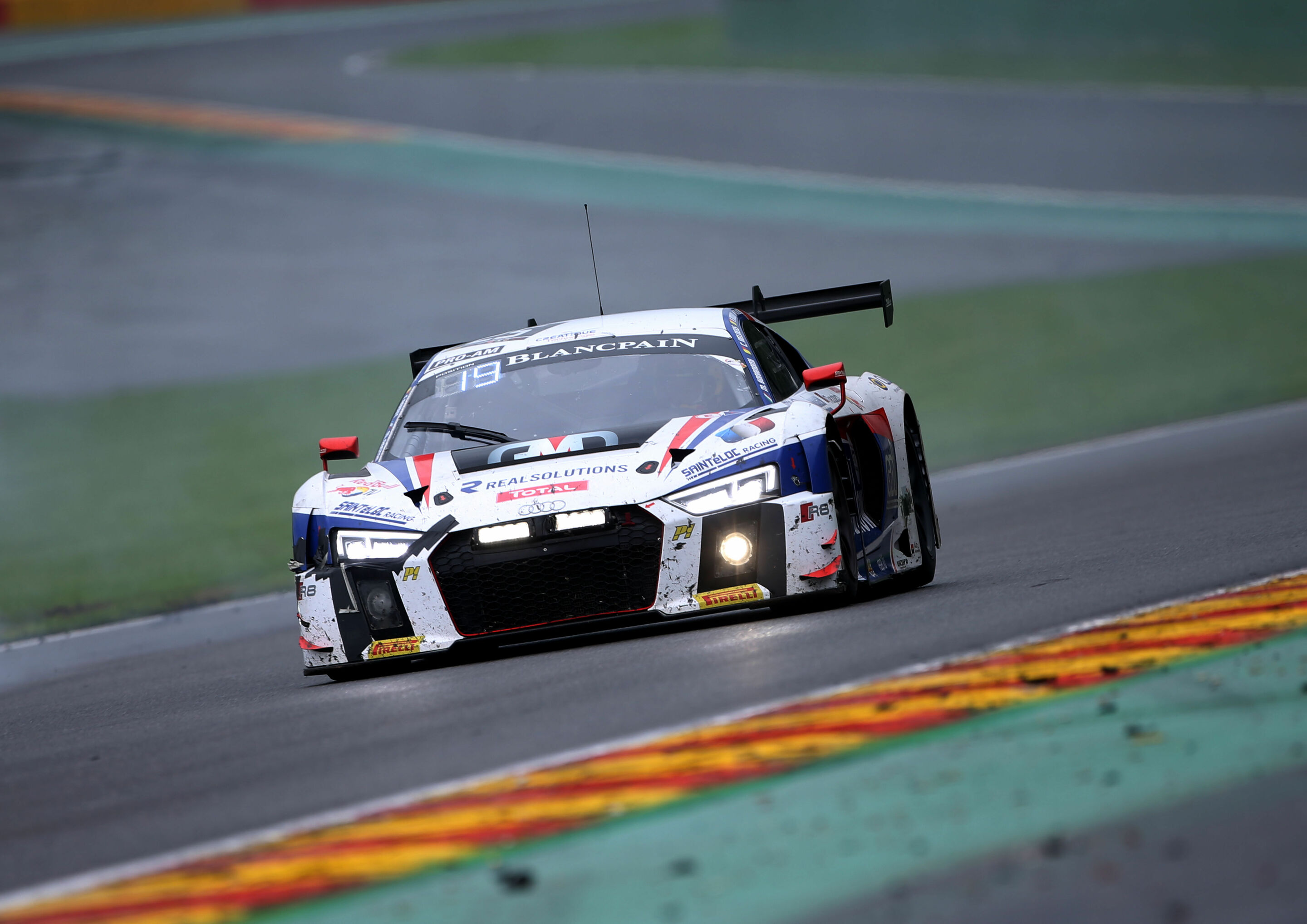 24h Spa 2016 - Audi R8 LMS #25 (Saintéloc Racing), Marco Bonanomi/Fred Bouvy/Christian Kelders/Marc Rostan