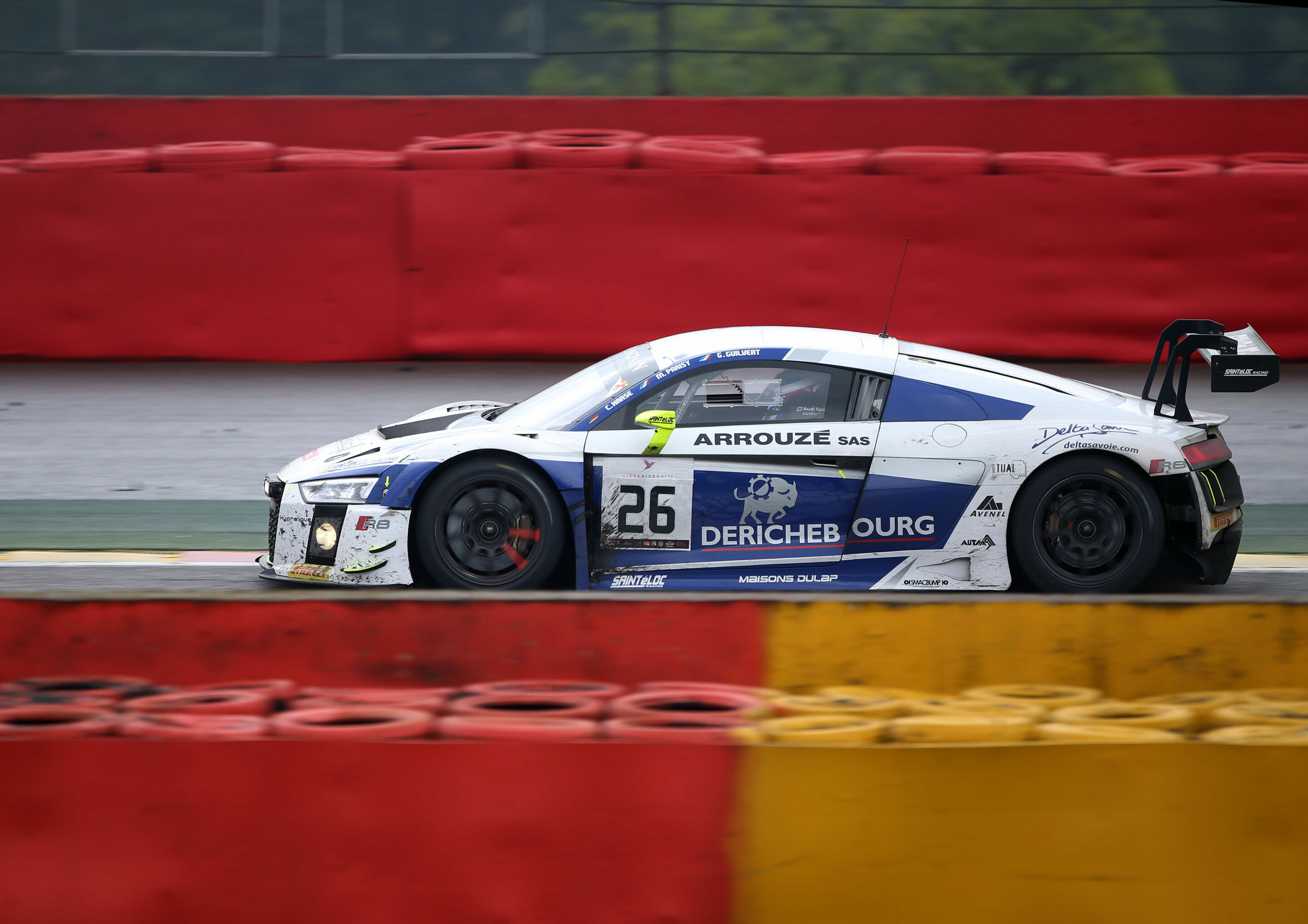 24h Spa 2016 - Audi R8 LMS #26 (Saintéloc Racing), Grégory Guilvert/Christopher Haase/Mike Parisy