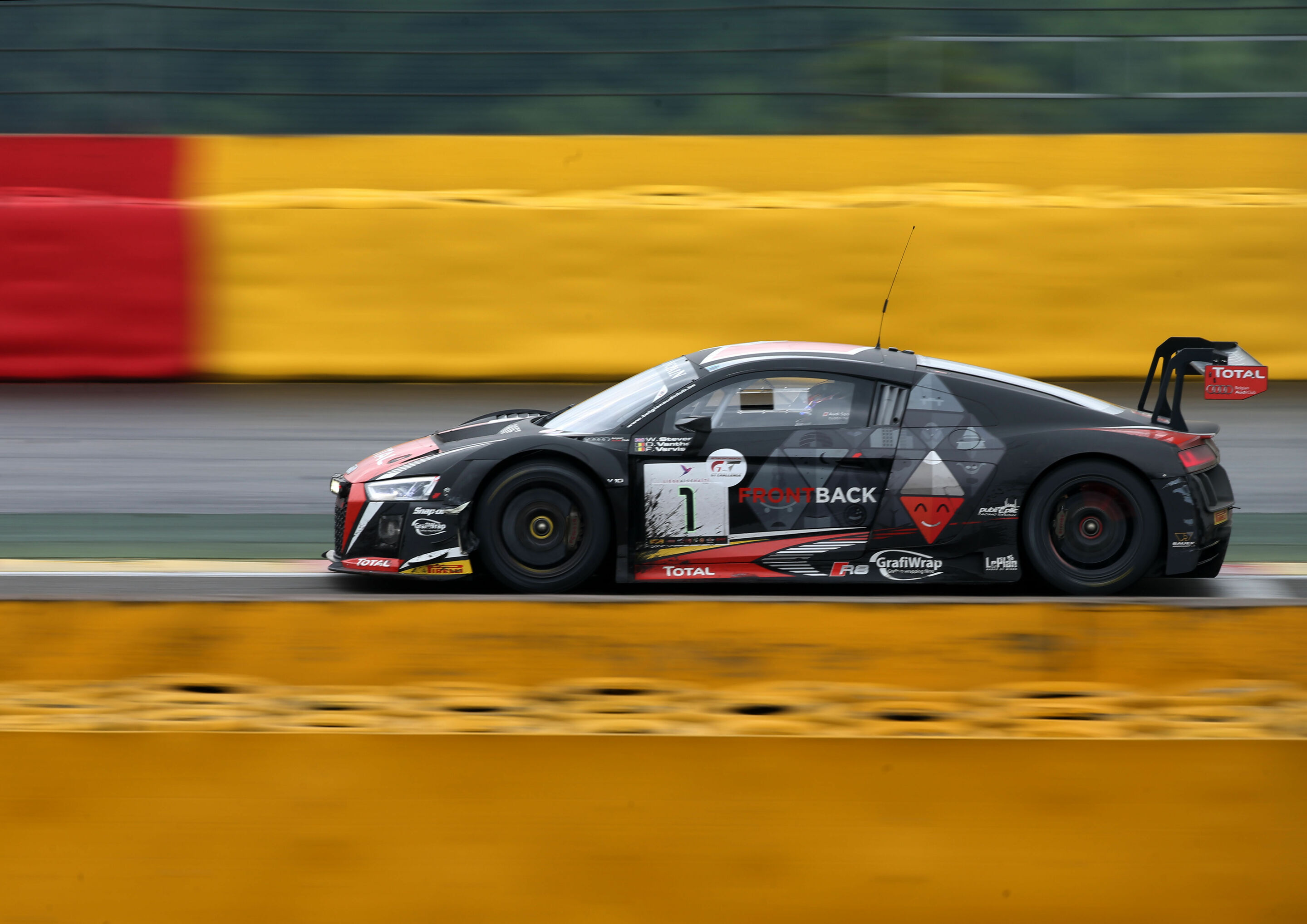 24h Spa 2016 - Audi R8 LMS #1 (Belgian Audi Club Team WRT), Will Stevens/Dries Vanthoor/Frédéric Vervisch