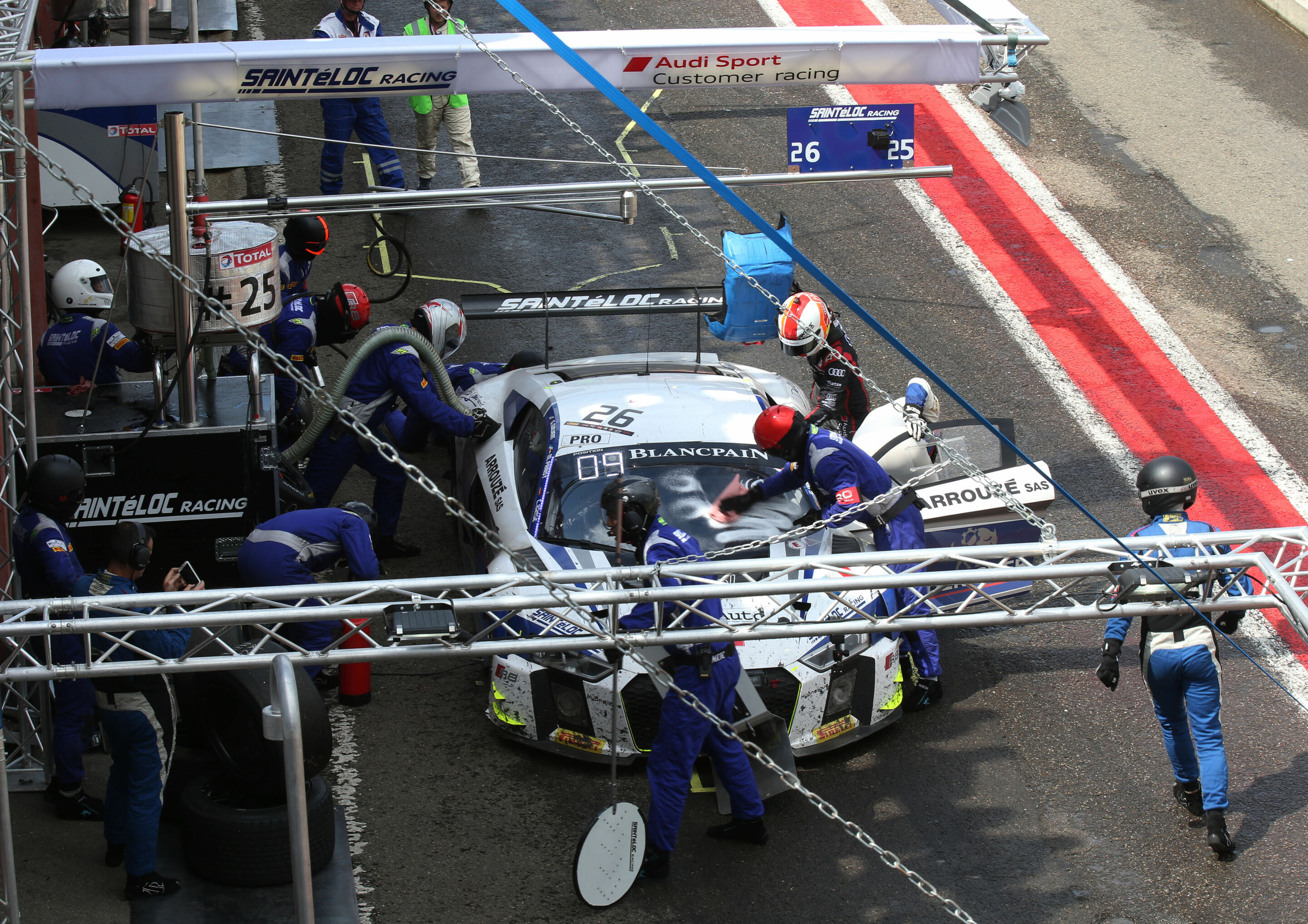 24h Spa 2016 - Audi R8 LMS #26 (Saintéloc Racing), Grégory Guilvert/Christopher Haase/Mike Parisy