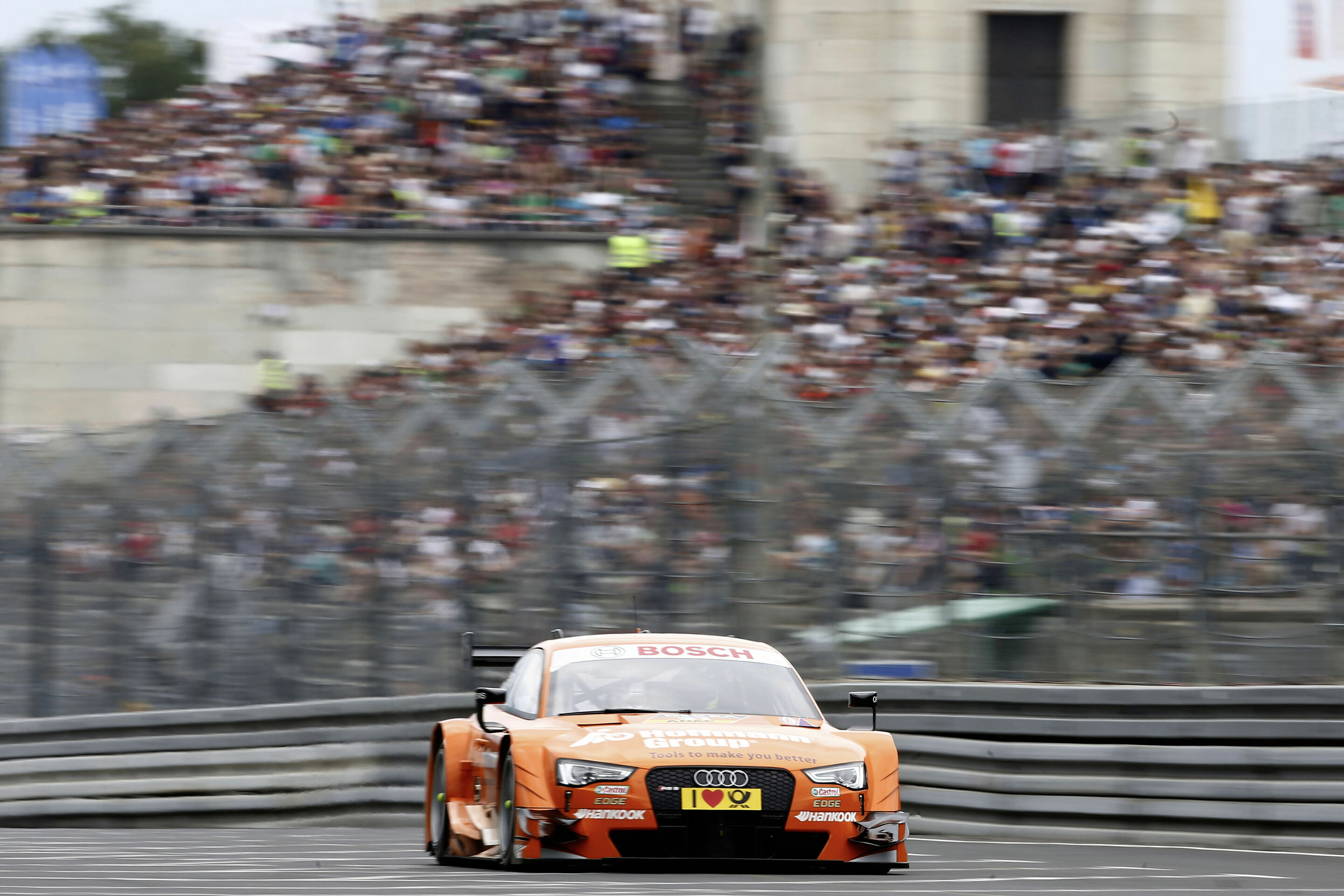 „Mister Norisring“ lässt die Audi-Fans hoffen - Hoffmann Group Audi RS 5 DTM #21 (Audi Sport Team Rosberg), Jamie Green