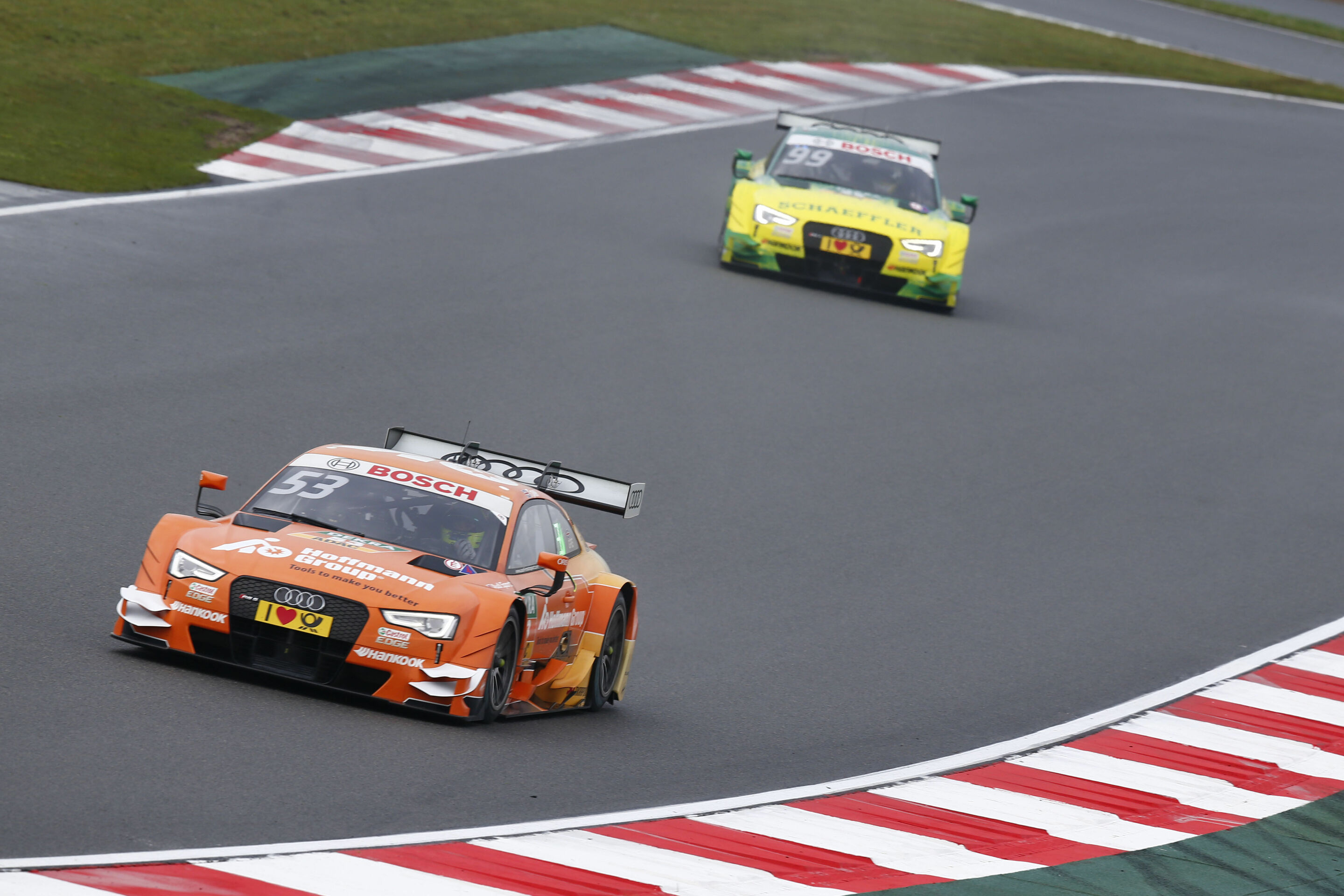 DTM Moskau 2016 - Hoffmann Group Audi RS 5 DTM #53 (Audi Sport Team Rosberg), Jamie Green