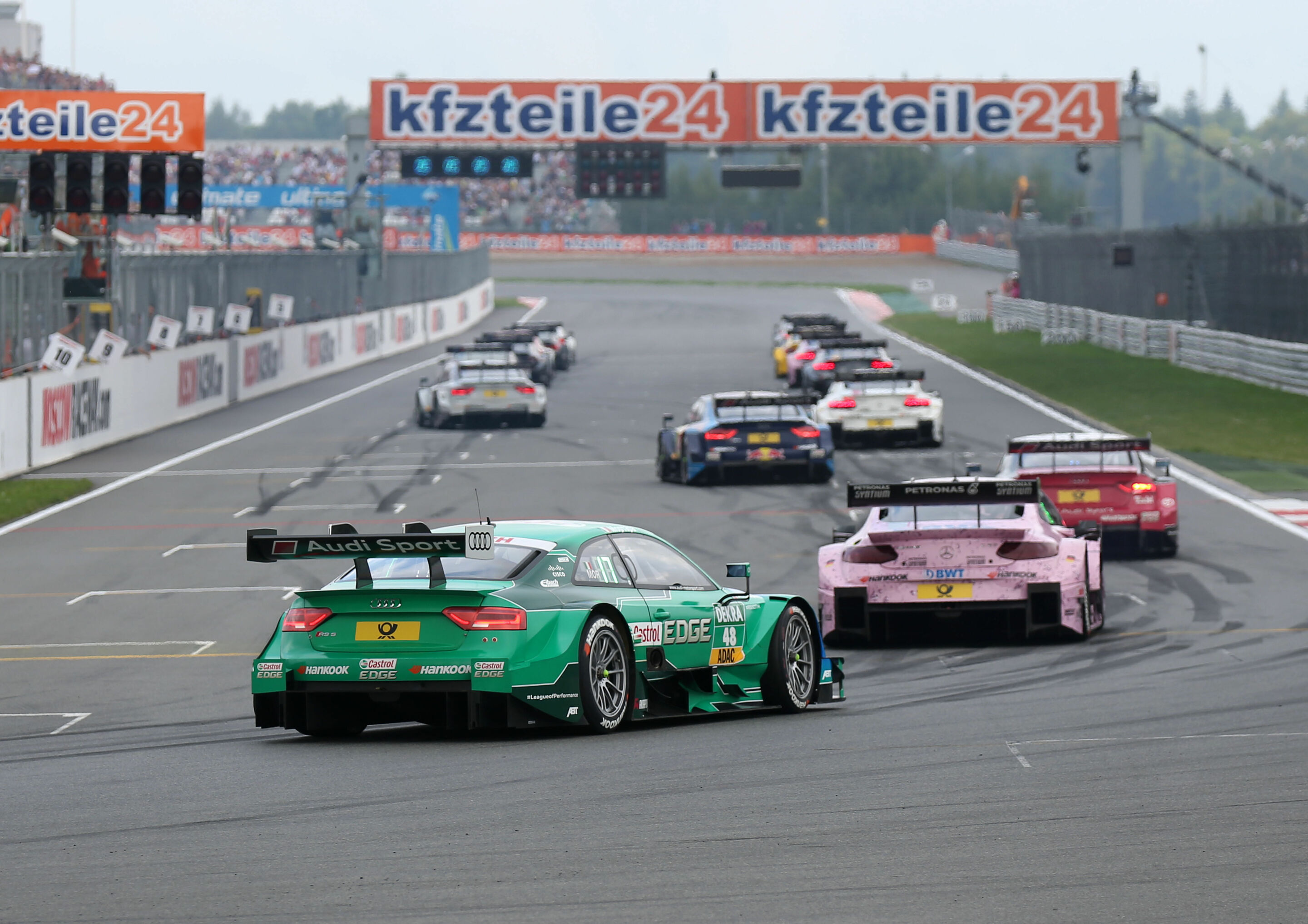 DTM Moskau 2016 - Castrol EDGE Audi RS 5 DTM #48 (Audi Sport Team Abt Sportsline), Edoardo Mortara