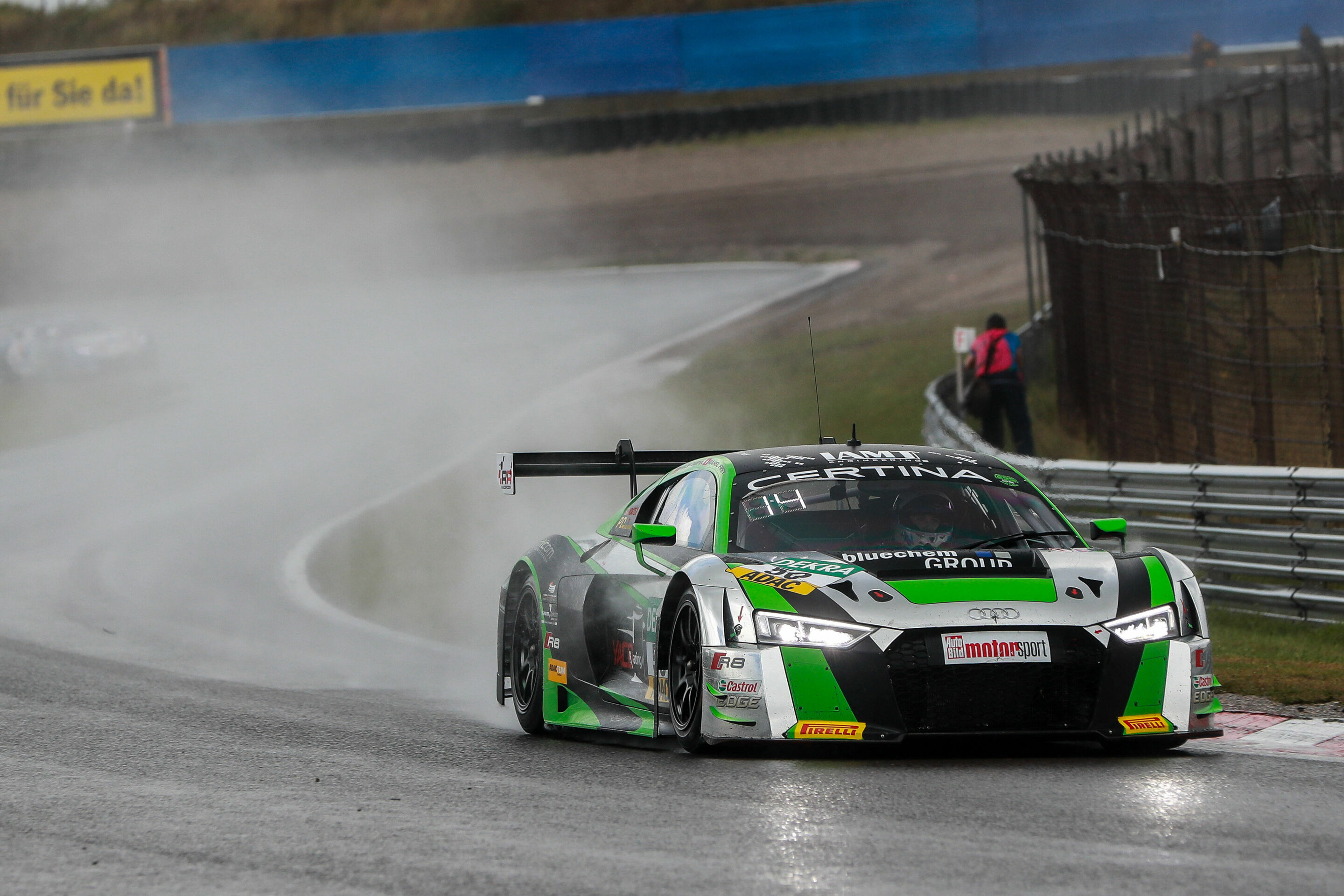 ADAC GT Masters 2016 - Audi R8 LMS #50 (Yaco Racing), Rahel Frey/Philip Geipel