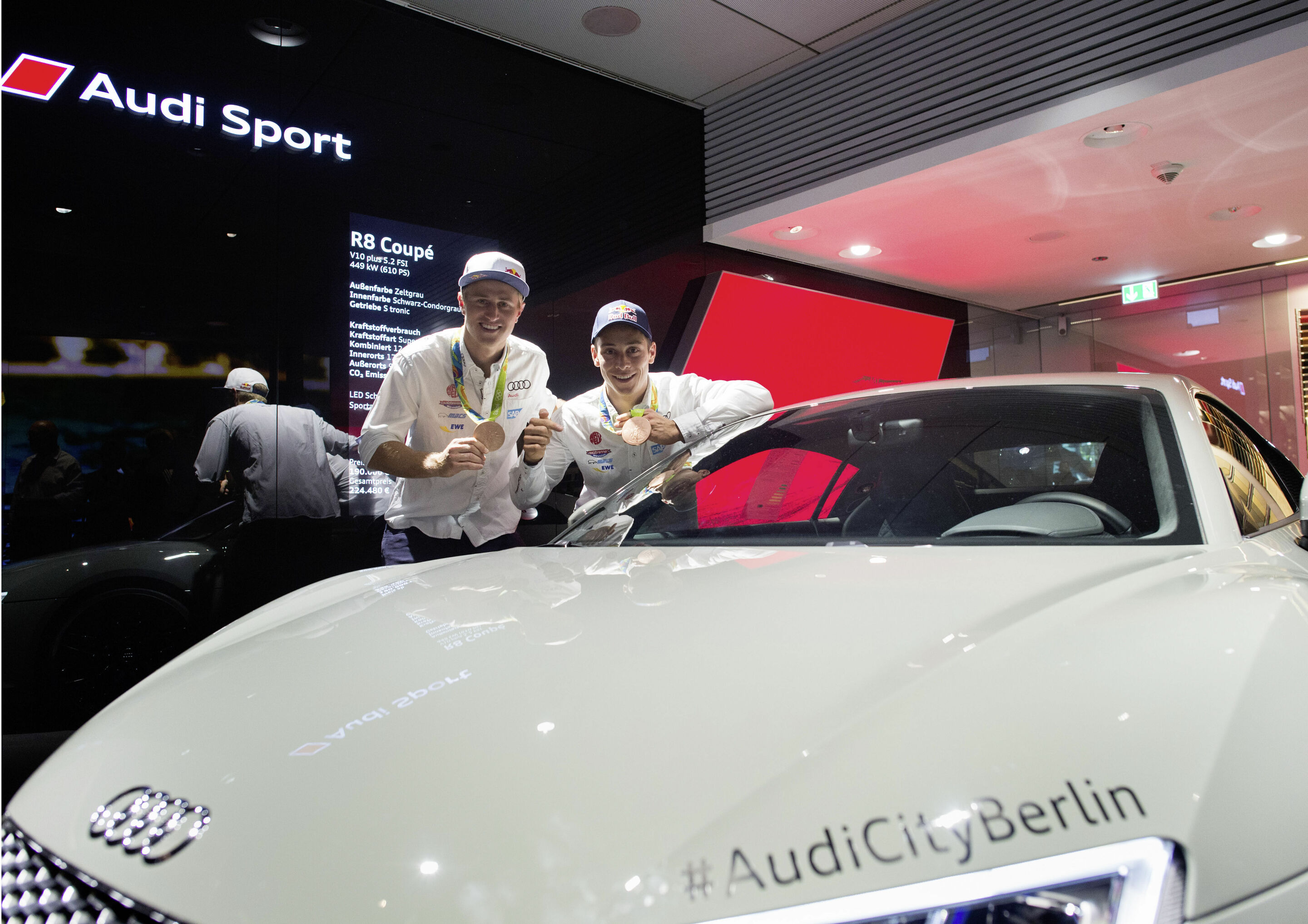 Audi City Berlin - Erik Heil and Thomas Plößel