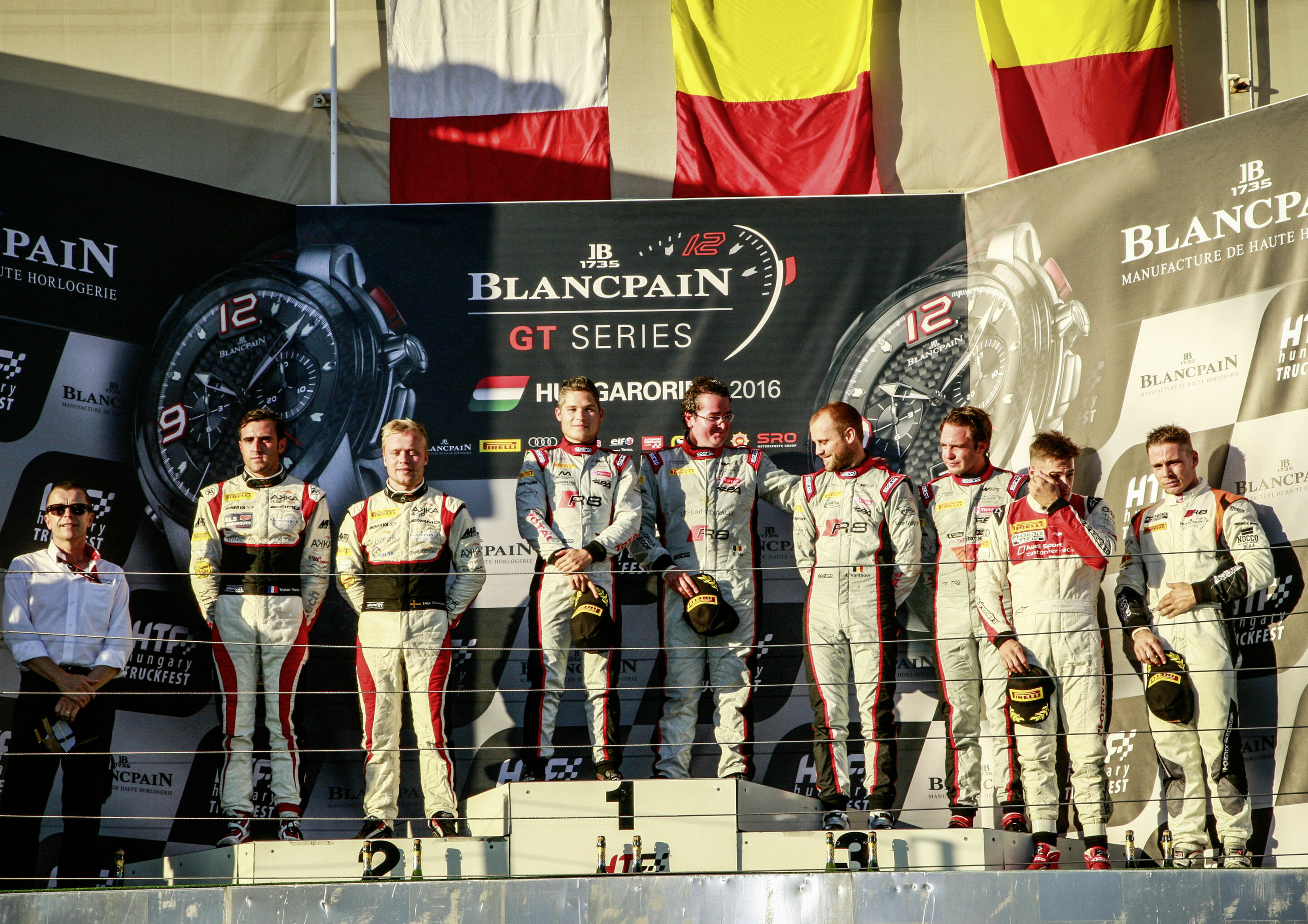 Blancpain GT Series Sprint Cup 2016 - Christopher Mies, Enzo Ide, Laurens Vanthoor, Frédéric Vervisch